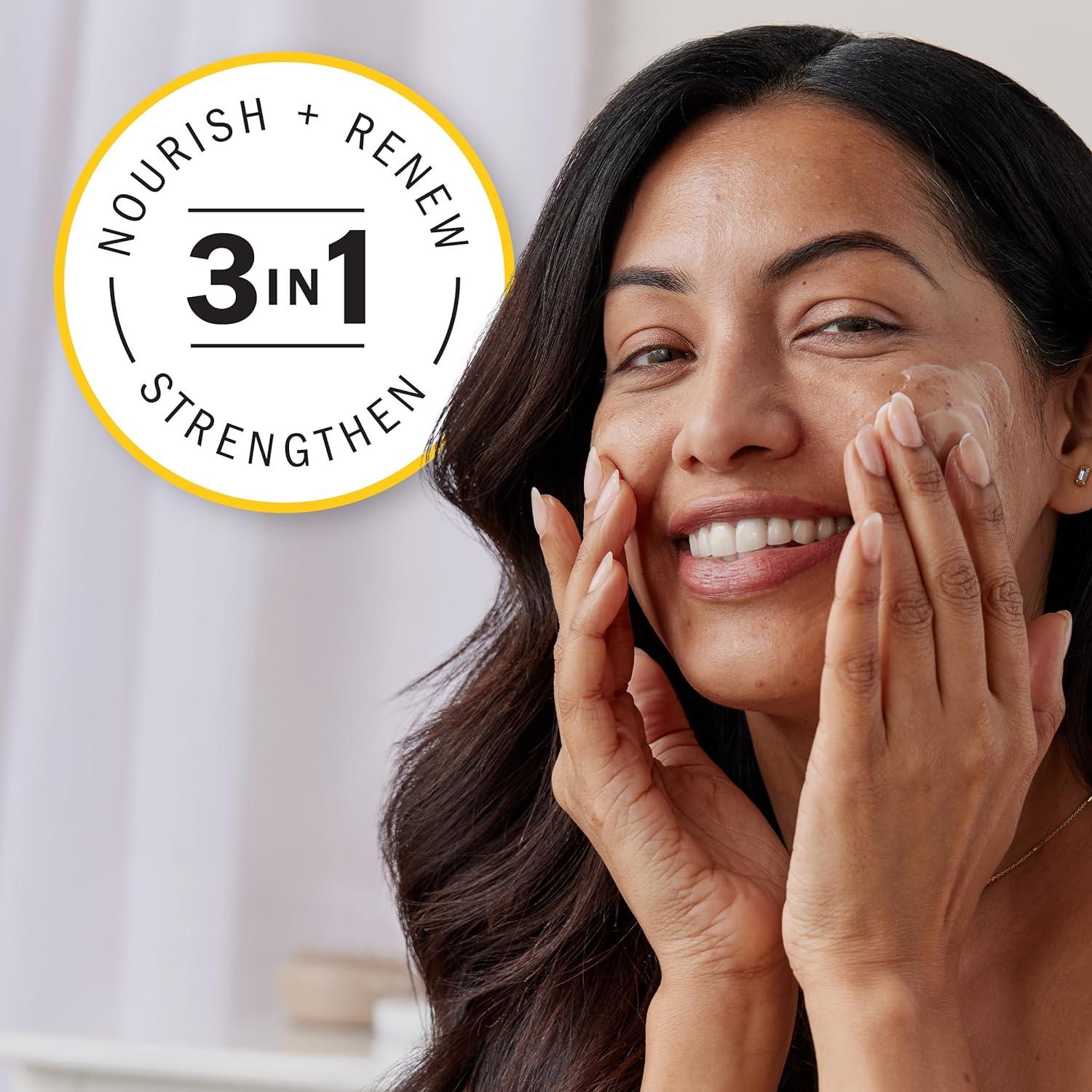 imageOlay Face Moisturizer Complete Rich Moisturizing Cream FragranceFree Gentle for Dry amp Sensitive Skin 3in1 Hydrating to Strengthen Nourish Renew Niacinamide Vitamin E amp Ceramides 85 oz85 Fl Oz Pack of 2