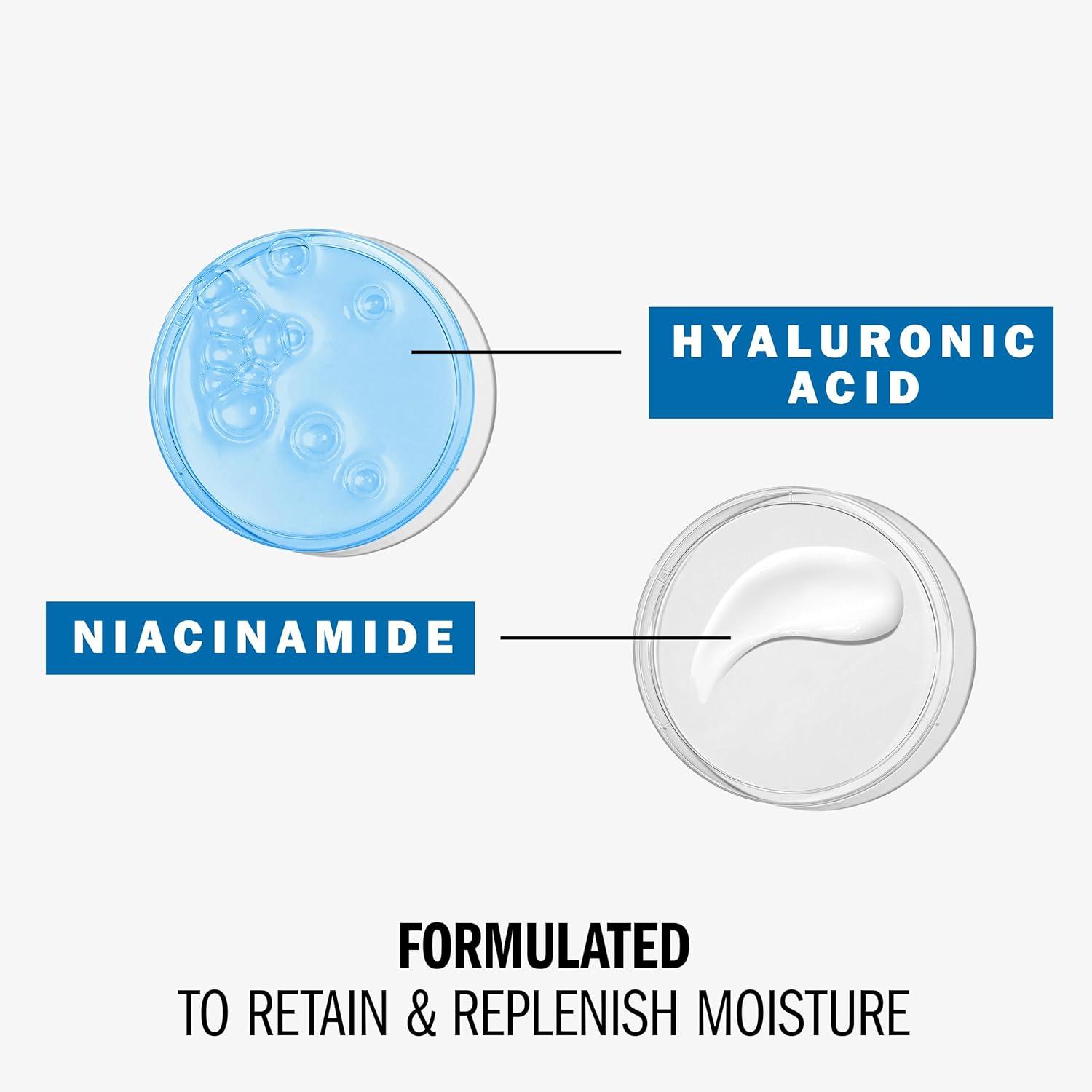 imageOlay Hyaluronic Acid Face Mousturizer Plump amp Hydrate FragranceFree Hydrating Gel for Dry Skin Retain amp Replenish Moisture with Niacinamide NonGreasy 2 Oz2 Ounce Pack of 1