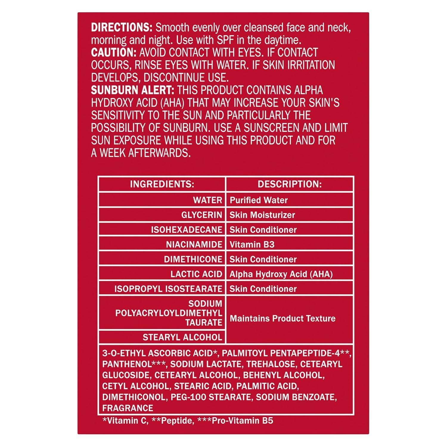 imageOlay Regenerist Radiance Vitamin C Face Moisturizer Bright amp Even Lightweight Cream for Women Brightens Hydrates Evens Tone Texture for Glowing Skin 2 Oz17 Fl Oz