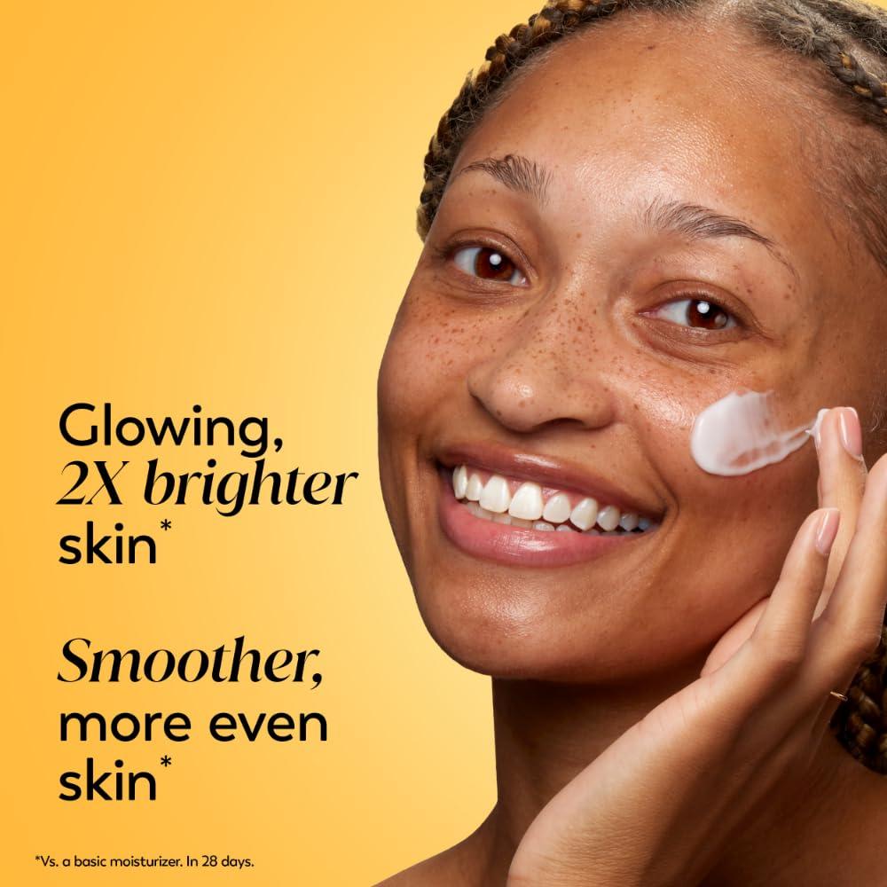 imageOlay Regenerist Radiance Vitamin C Face Moisturizer Bright amp Even Lightweight Cream for Women Brightens Hydrates Evens Tone Texture for Glowing Skin 2 Oz20 Fl Oz