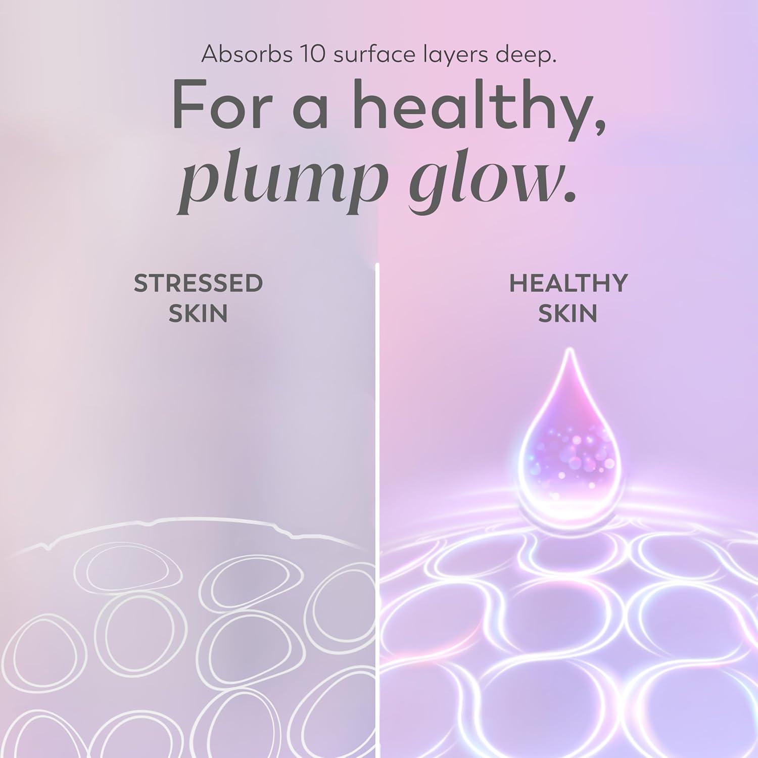 imageOlay Super Serum Glow Serum for Face Activated Niacinamide Vitamin C amp E Collagen Peptide AHA 5in1 Benefits Brightens Hydrates Smooths Firms Evens Tone Proactive AntiAging 10 Oz17 Fl Oz Pack of 1