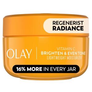 Olay Regenerist Radiance Vitamin C Face Moisturizer: Bright & Even Lightweight Cream for Women – Brightens, Hydrates, Evens Tone + Texture for Glowing Skin – 2 Oz(2.0 Fl Oz)