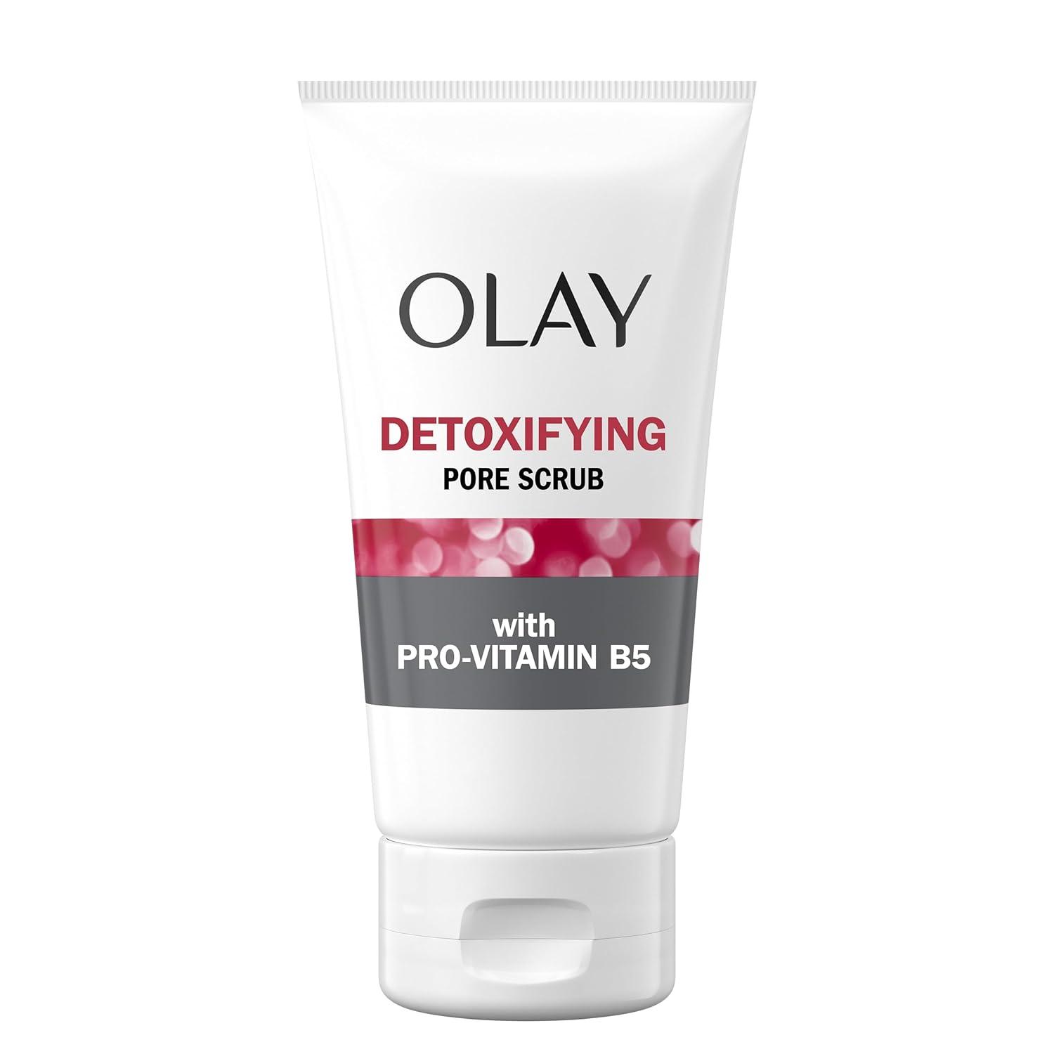 imageFacial Cleanser by Olay Regenerist Detoxifying Pore Scrub amp Exfoliator 5 Oz Pack of 3Scented