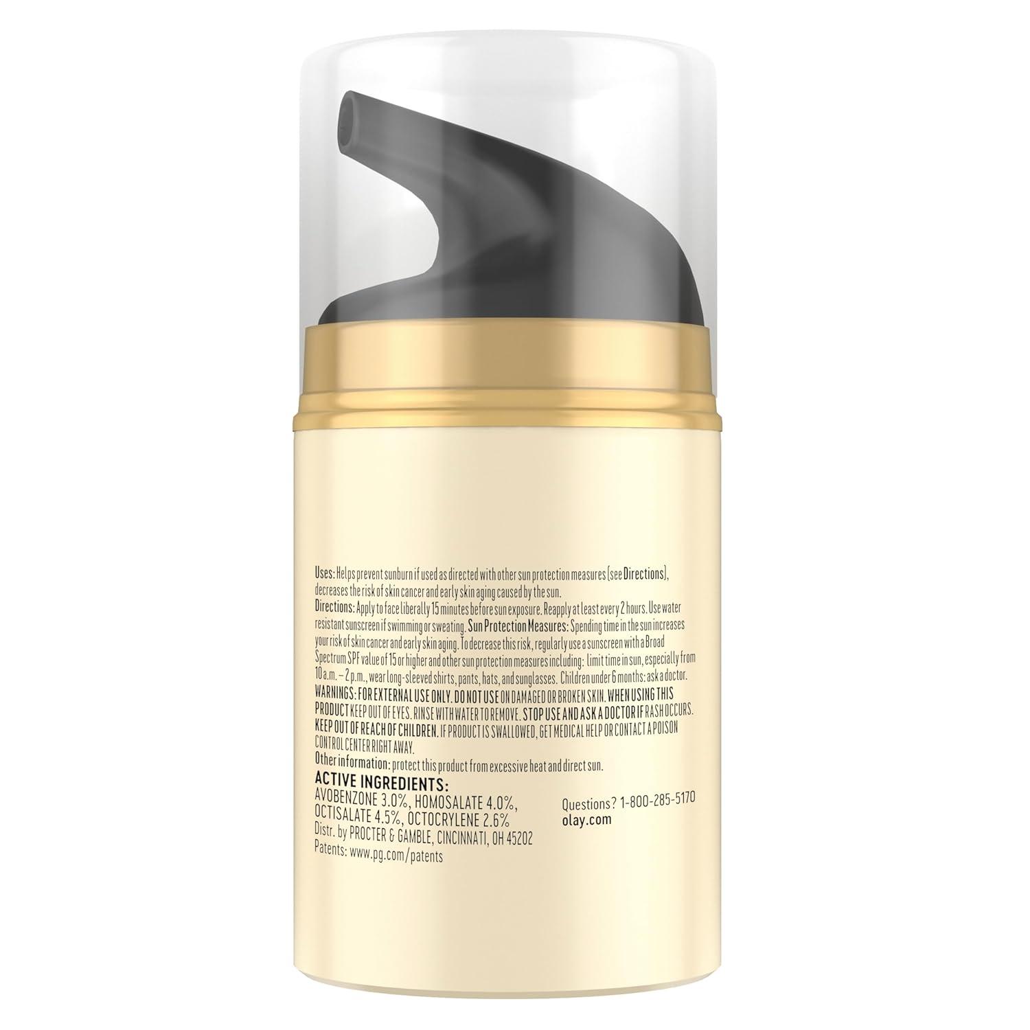 imageOLAY Total Effects 7in1 AntiAging Face Moisturizer with SPF 15 FragranceFree 17 oz17 Fl Oz Pack of 1