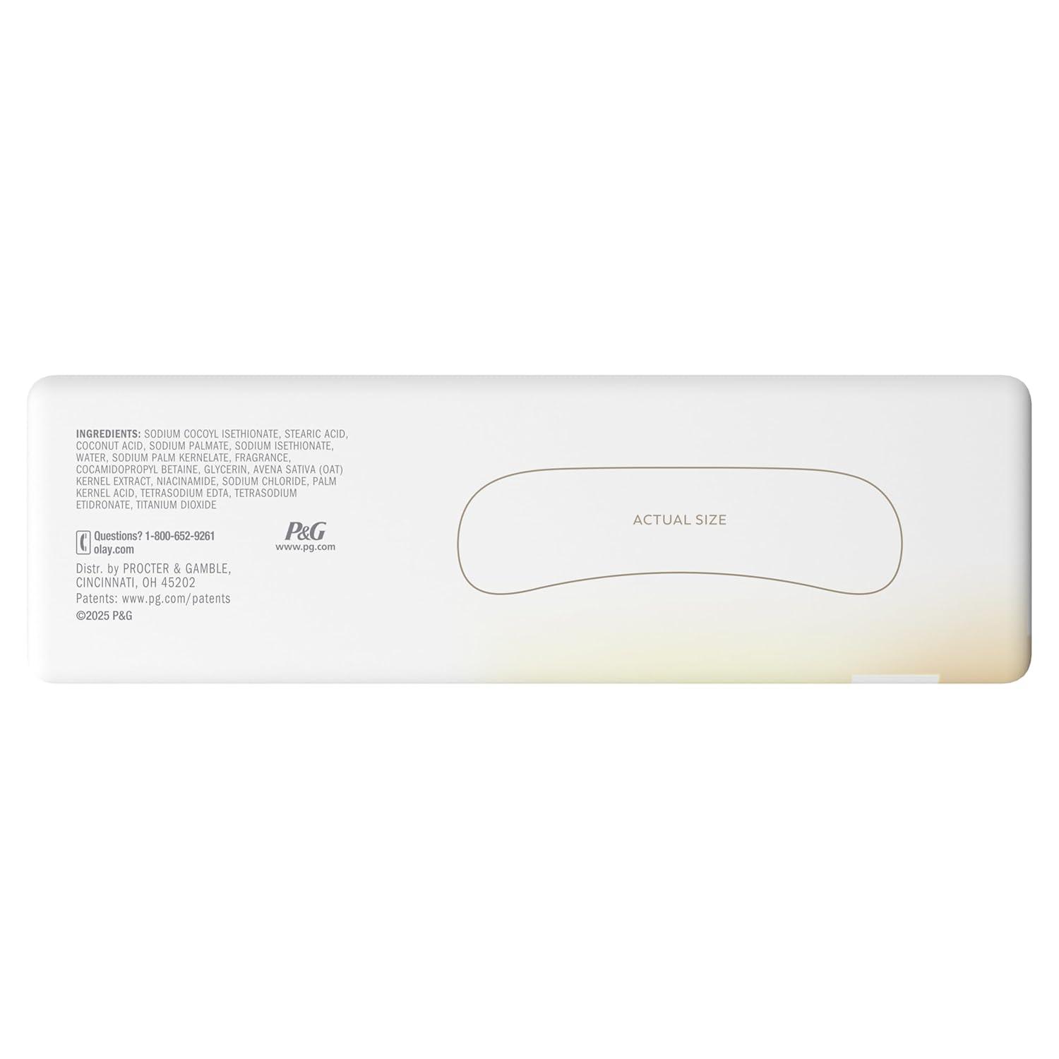imageOlay Beauty Bar Fresh Radiance Nourishing amp Refreshing Formula Pampering for Smooth amp Gentle Skin Vitamin B3 Complex Essence of Rose Water Scent 317 oz Pack of 6Vanilla Crme