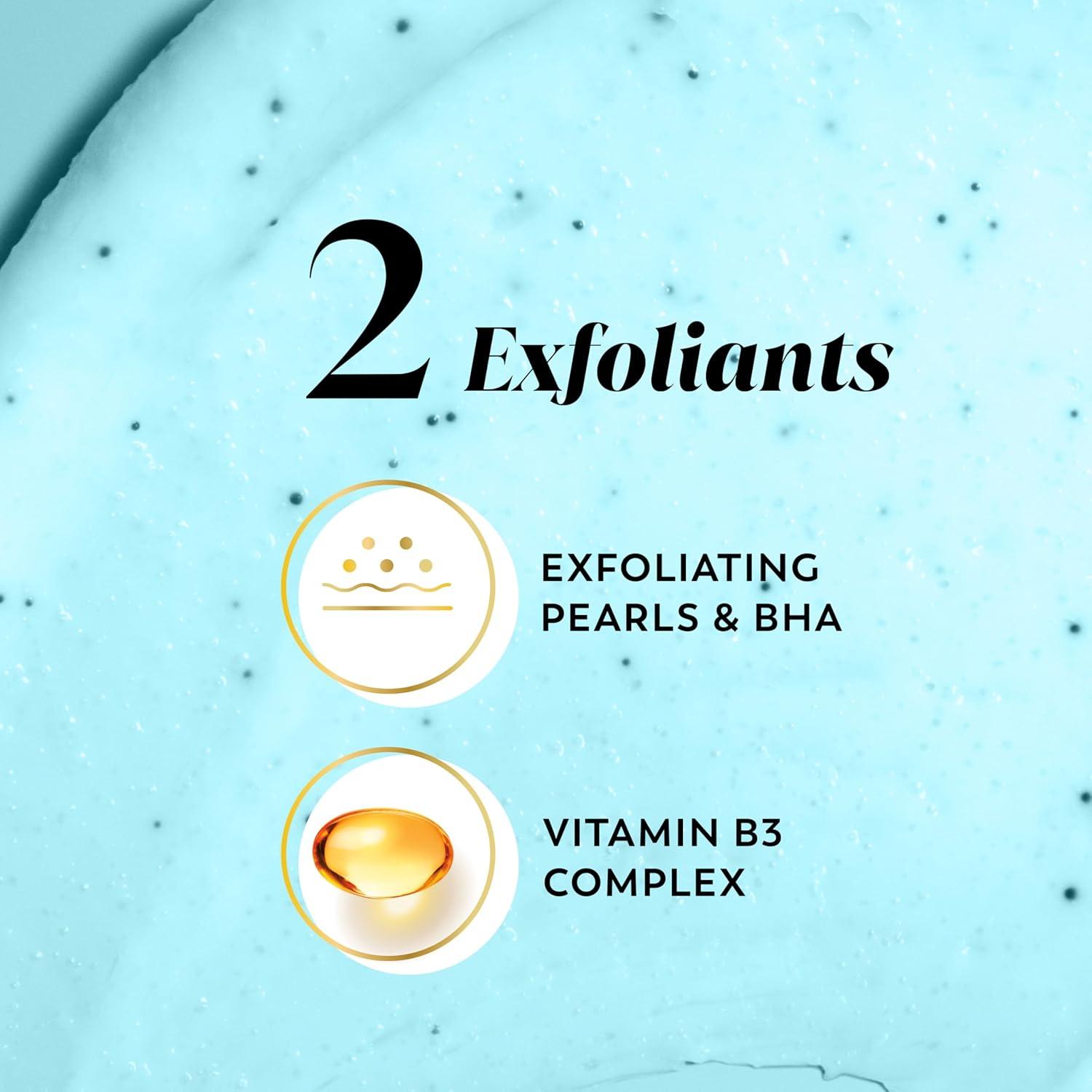 imageOlay Body Indulgent Mineral Scrub Skin Exfoliating amp Massaging Pearls Nourishing Soft amp Gentle Formula Renewing BHA Vitamin B3 Complex Luxurious Fragrances Coconut amp Guava Scent 11 ozCoconut Guava