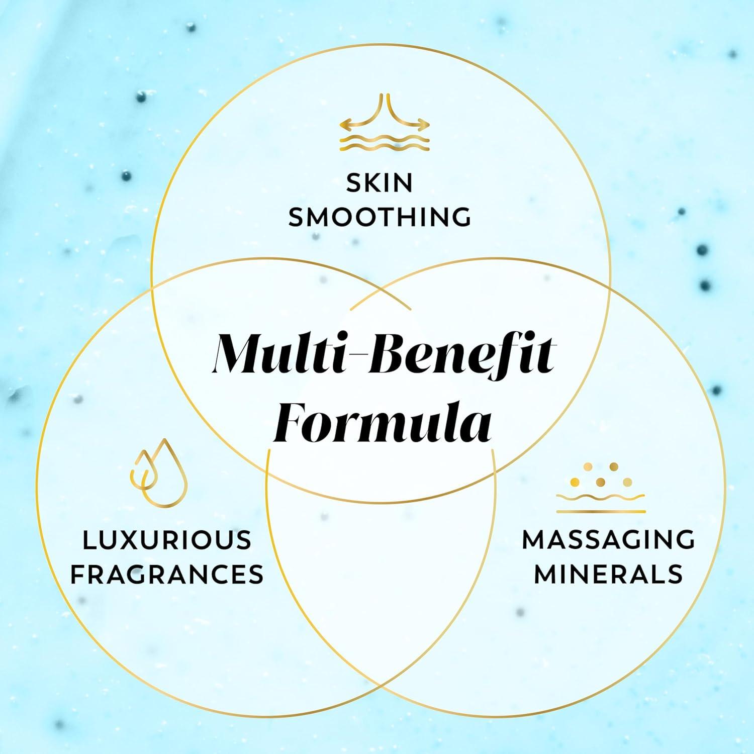 imageOlay Body Indulgent Mineral Scrub Skin Exfoliating amp Massaging Pearls Nourishing Soft amp Gentle Formula Renewing BHA Vitamin B3 Complex Luxurious Fragrances Coconut amp Guava Scent 11 ozCoconut Guava