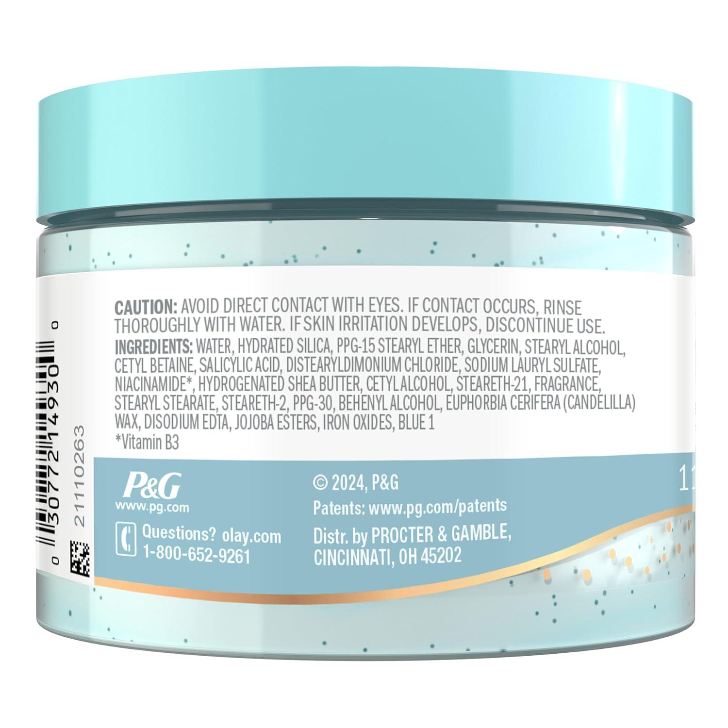 imageOlay Body Indulgent Mineral Scrub Skin Exfoliating amp Massaging Pearls Nourishing Soft amp Gentle Formula Renewing BHA Vitamin B3 Complex Luxurious Fragrances Coconut amp Guava Scent 11 ozCoconut Guava