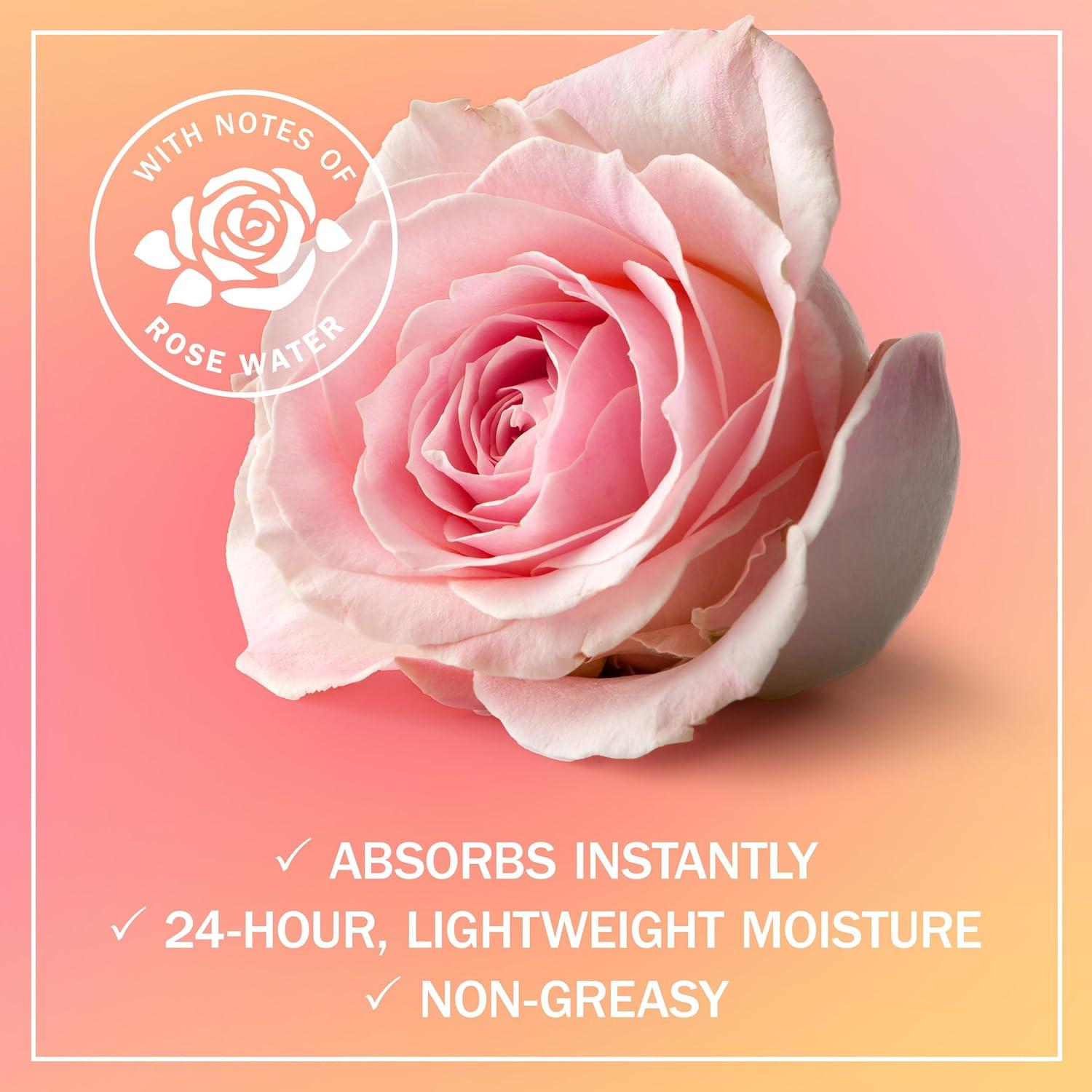 imageOlay Body Lotion for Women Day amp Night Restoring 24hr Moisturizing amp Deep Hydration Absorbs Instantly Penetrating Vitamin B3 Complex For All Skin Types Fragrance Free 18 fl ozRose