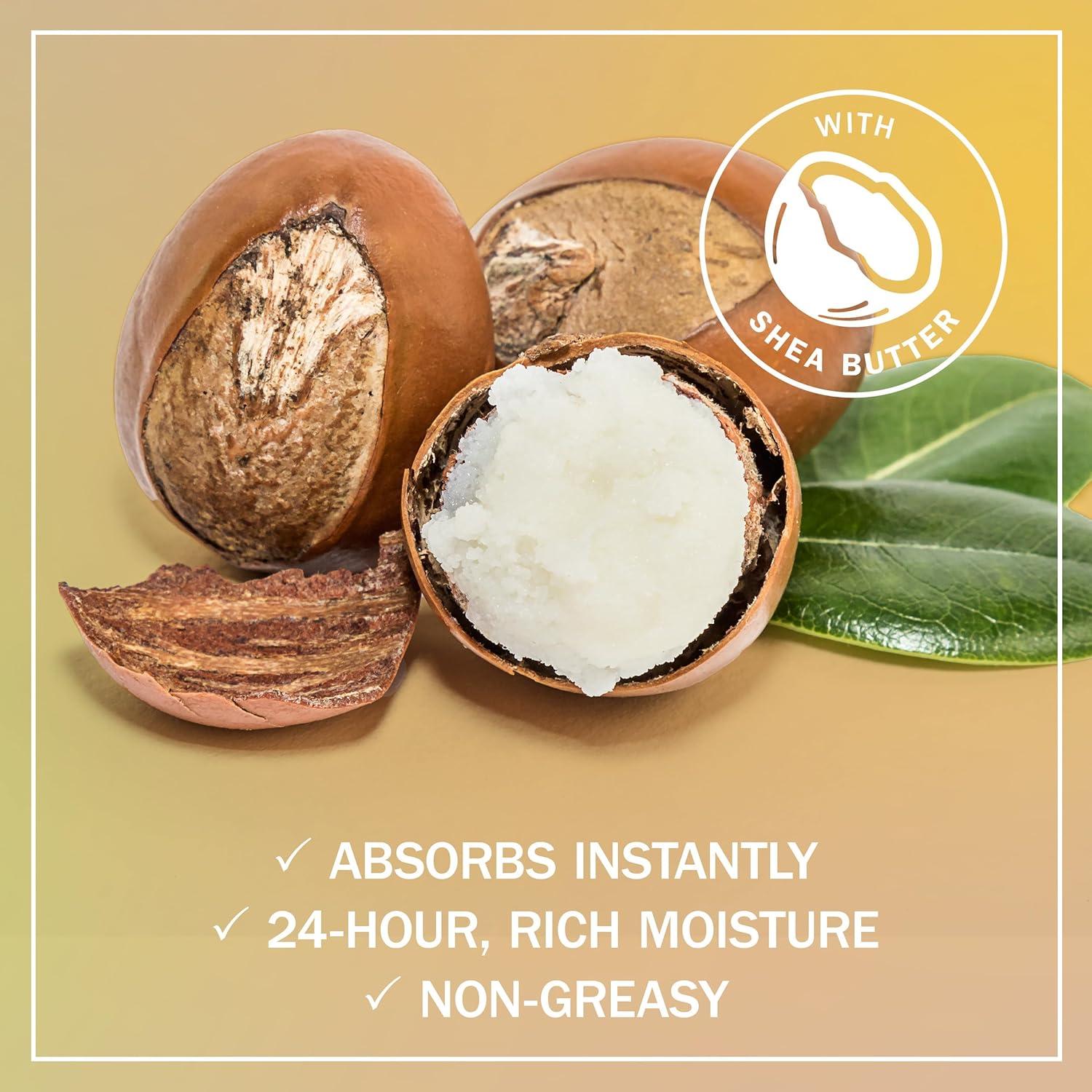 imageOlay Body Lotion for Women Day amp Night Restoring 24hr Moisturizing amp Deep Hydration Absorbs Instantly Penetrating Vitamin B3 Complex For All Skin Types Fragrance Free 18 fl ozShea Butter