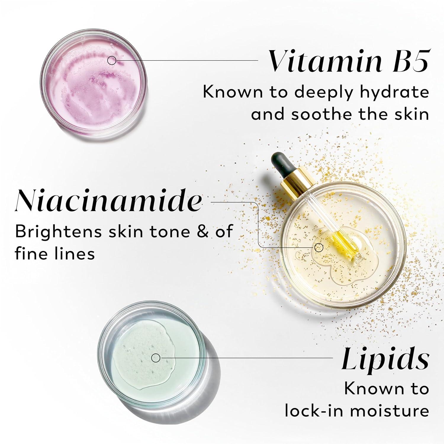 imageOlay Body Lotion for Women Smoothing with Retinol Serum Visibly Smoother Skin 24hr Moisture amp Hydration Fast Absorbing Formula Vitamin B3 Complex For All Skin Types 17 fl ozNiacinamide