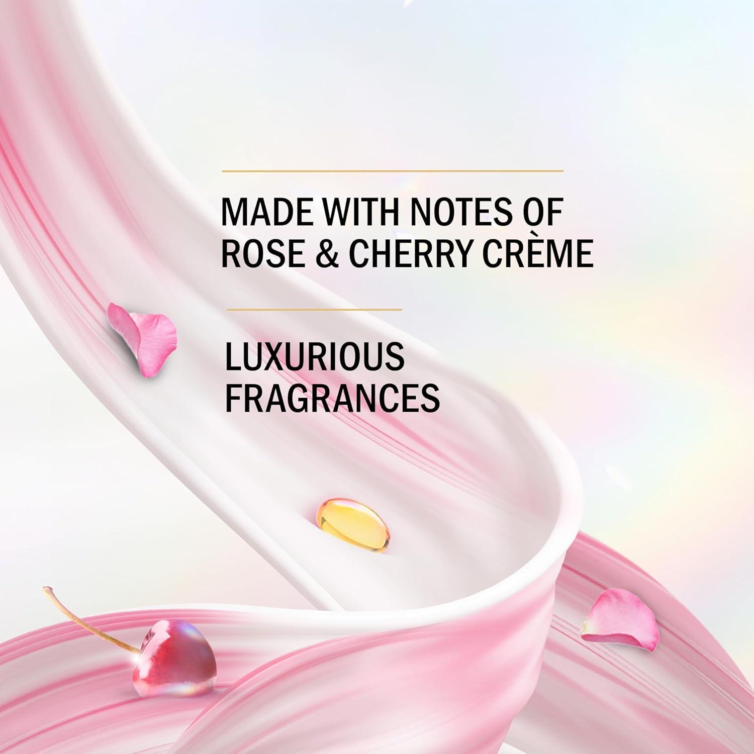 imageOlay Body Wash for Women Indulgent Moisture 24hr Moisturizing amp Nourishing Formula Infused with Vitamin B3 Complex Luxurious Fragrances Elderberry amp Almond Cream Scent 20 fl ozRose Cherry Creme