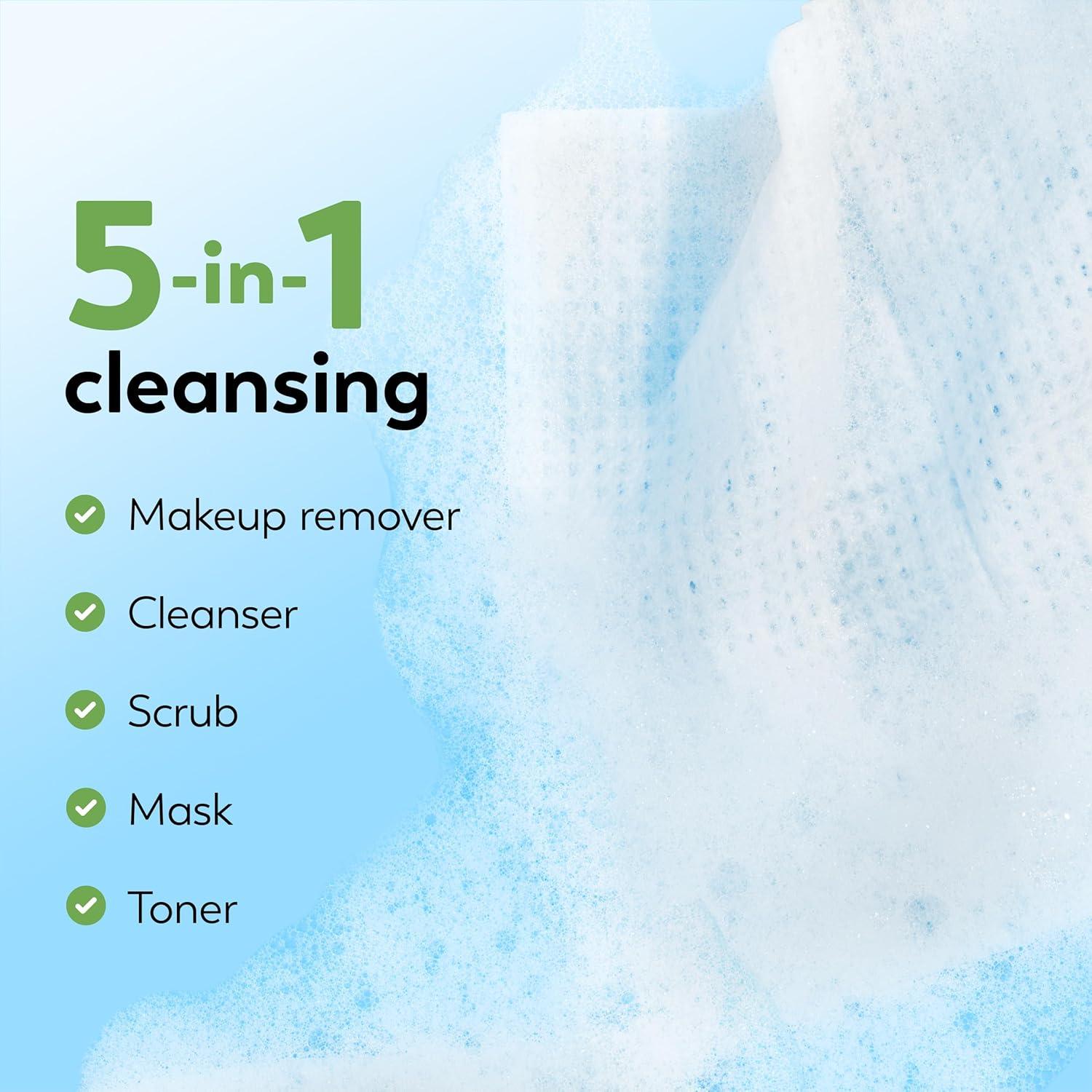 imageOlay Eye Makeup Remover Wipes Daily Facials Gentle Face Cleanser for Sensitive Skin Alcohol and Fragrance Free Soft Face Wash Towels Travel Essentials for Women Dry Cloths 99 ct 3 X 33ct