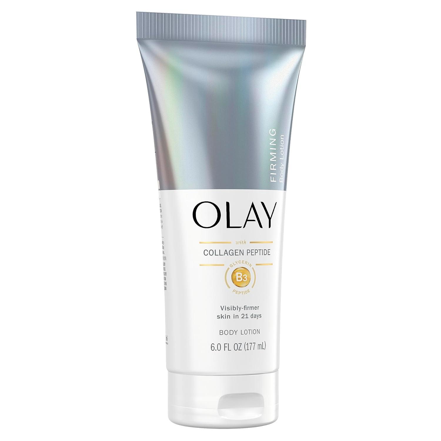 imageOlay Firming amp Hydrating Hand and Body Lotion with Collagen 6 fl oz Tube Pack of 36 Fl Oz Pack of 3