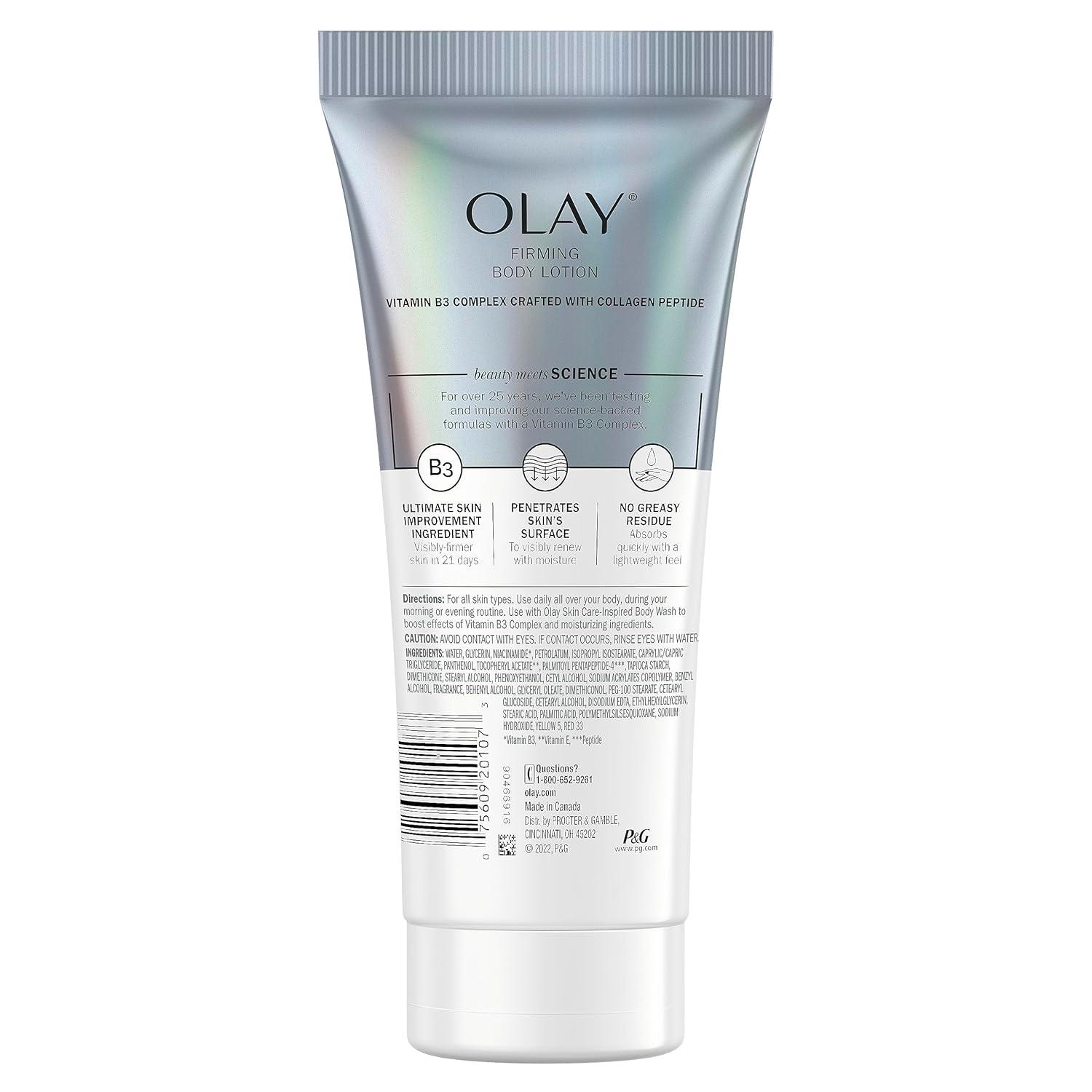 imageOlay Firming amp Hydrating Hand and Body Lotion with Collagen 6 fl oz Tube Pack of 36 Fl Oz Pack of 3