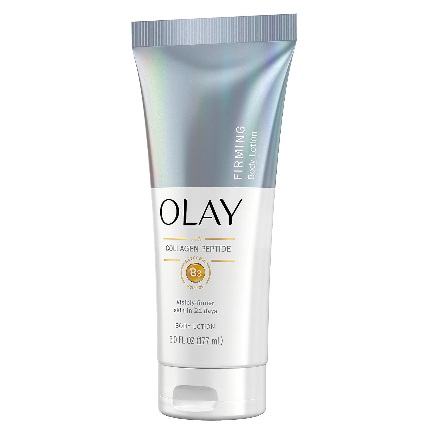 imageOlay Firming amp Hydrating Hand and Body Lotion with Collagen 6 fl oz Tube Pack of 36 Fl Oz Pack of 3