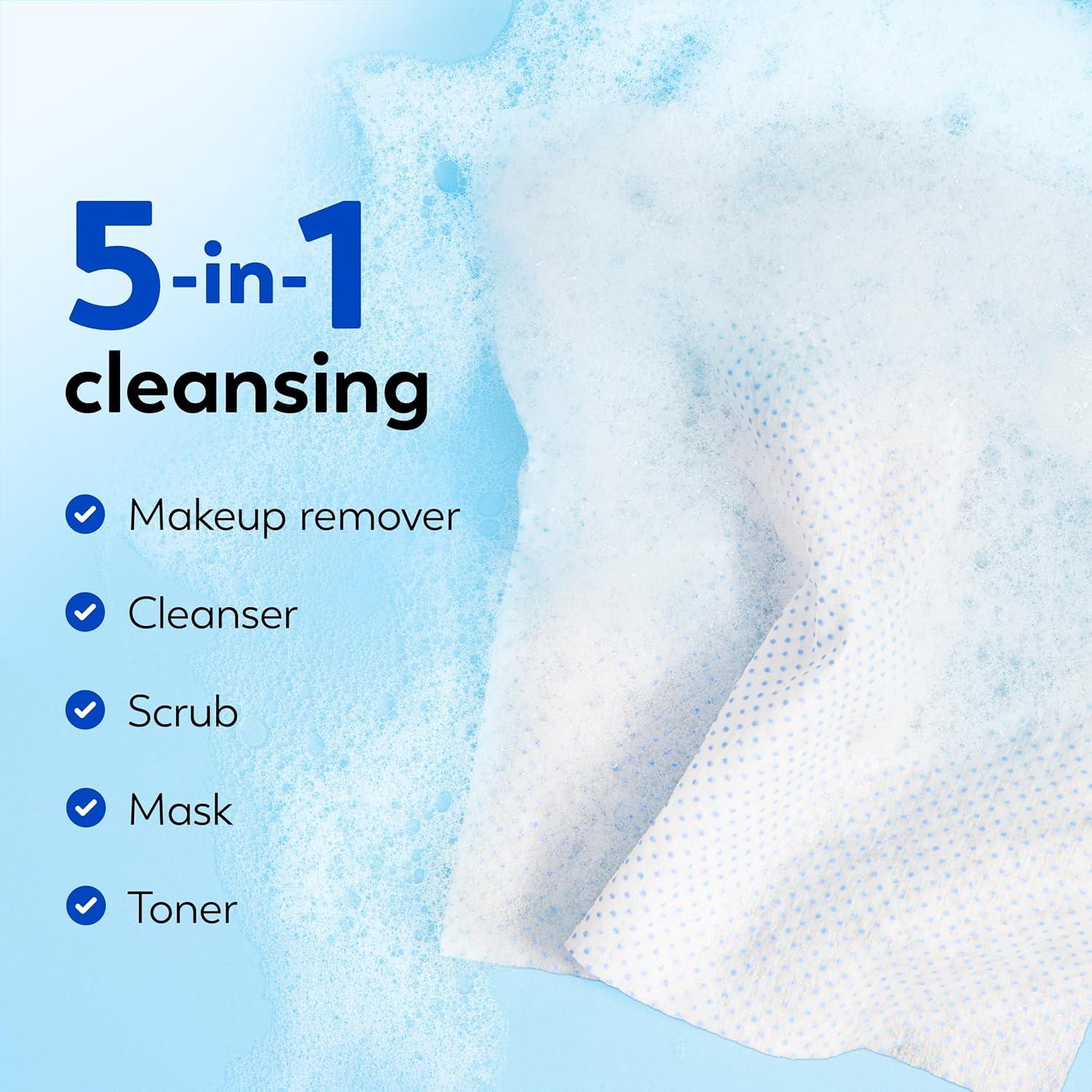 imageOlay Makeup Remover Wipes Daily Facials Hydrating Face Cleanser for Normal to Dry Skin Alcohol amp Fragrance Free Soft Face Wash Towels Travel Essentials for Women Convenient Dry Cloths 66 ctPurifying Clean