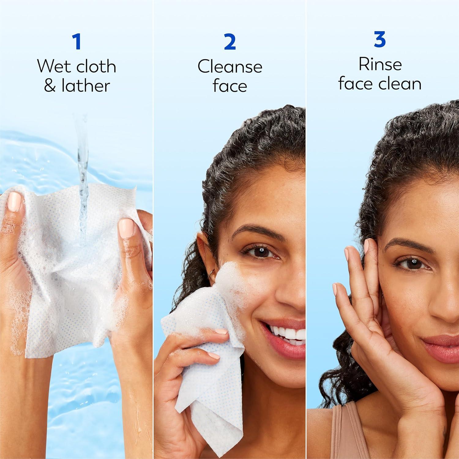 imageOlay Makeup Remover Wipes Daily Facials Hydrating Face Cleanser for Normal to Dry Skin Alcohol amp Fragrance Free Soft Face Wash Towels Travel Essentials for Women Convenient Dry Cloths 66 ctPurifying Clean