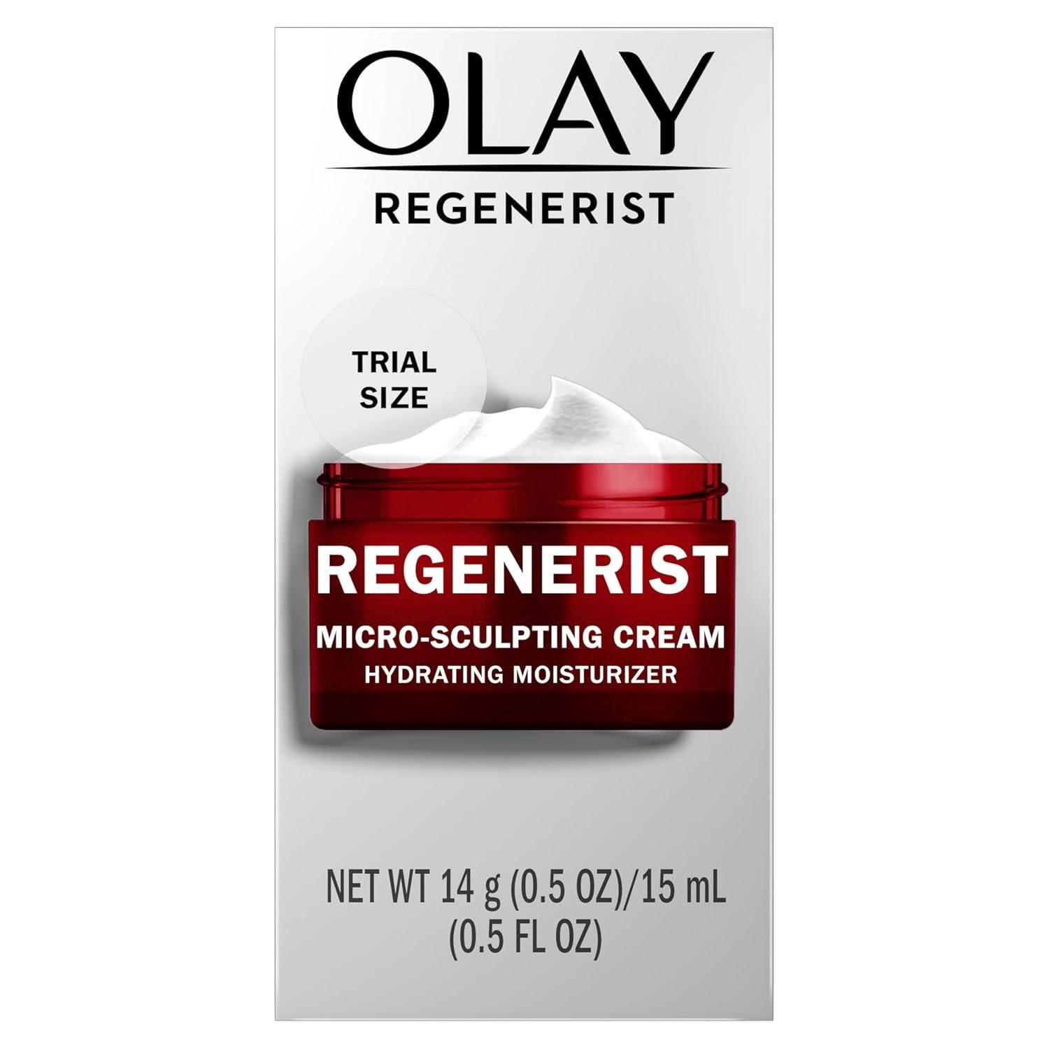 imageOlay Regenerist MicroSculpting Cream Face Moisturizer Trial Size 05 oz