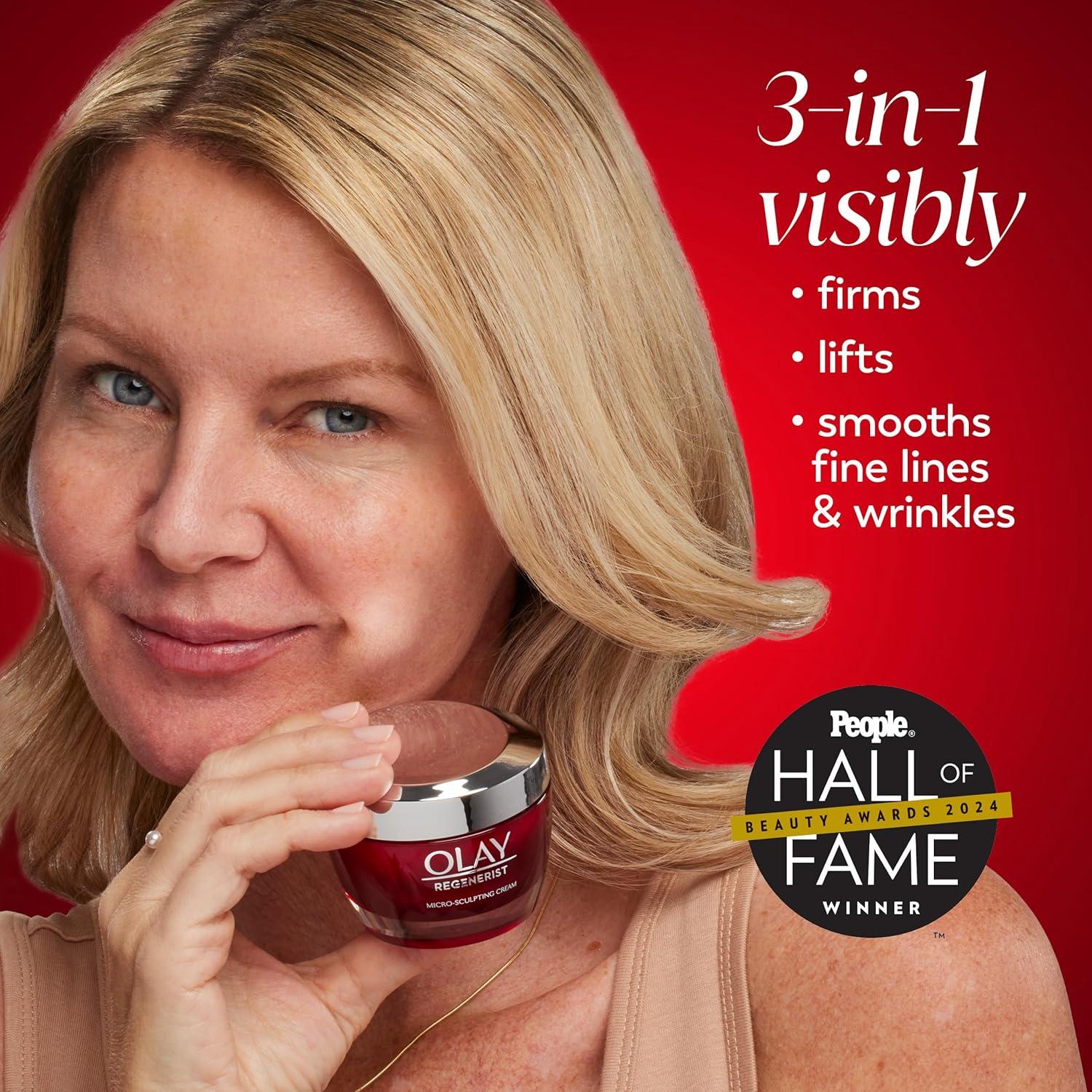 imageOlay Regenerist MicroSculpting Cream Face Moisturizer Trial Size 05 oz