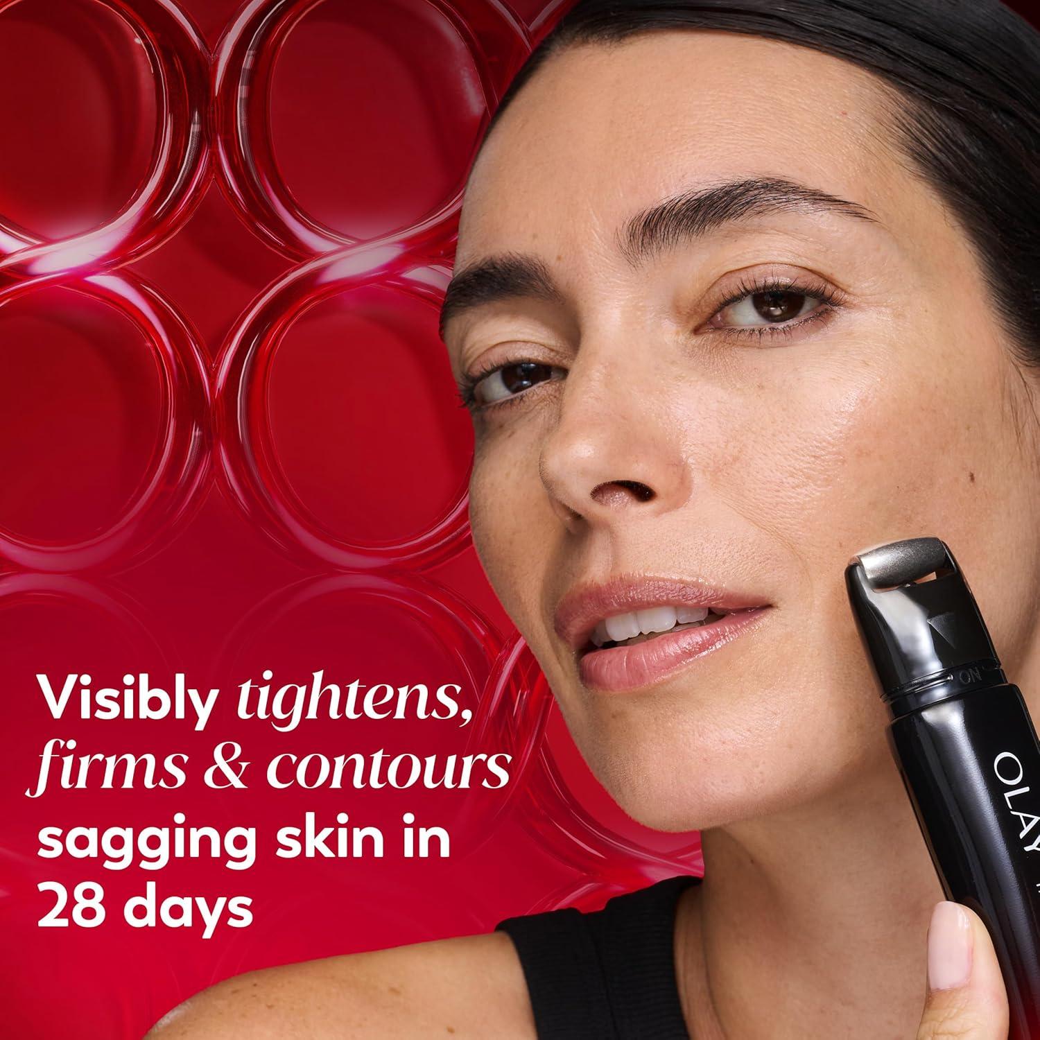 imageOlay Regenerist Under Eye Cream Roller Eye Wrinkle Cream Crows Feet amp Bags Treatment AntiWrinkle AntiAging Serum FragranceFree HexaRepair Peptide amp Bakuchiol 07ozFace Lifting Treatment