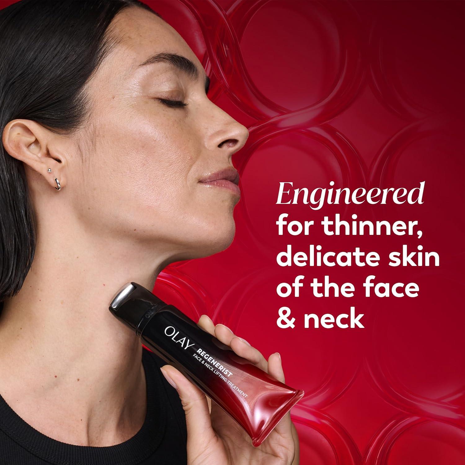 imageOlay Regenerist Under Eye Cream Roller Eye Wrinkle Cream Crows Feet amp Bags Treatment AntiWrinkle AntiAging Serum FragranceFree HexaRepair Peptide amp Bakuchiol 07ozFace Lifting Treatment