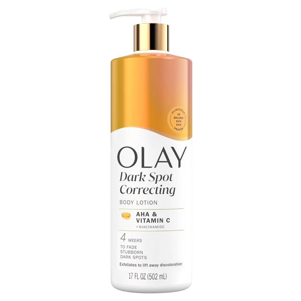 imageOlay Body Lotion for Women Smoothing with Retinol Serum Visibly Smoother Skin 24hr Moisture amp Hydration Fast Absorbing Formula Vitamin B3 Complex For All Skin Types 17 fl ozAHA