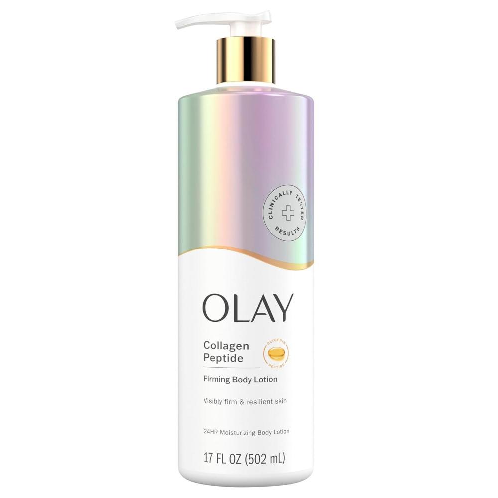imageOlay Firming amp Hydrating Body Lotion with Collagen 17 fl oz Pump Pack of 4