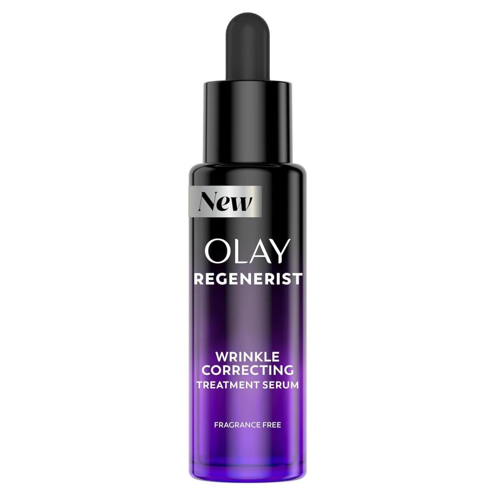 imageOlay Regenerist Resurfacing Retinol Serum Renew AntiWrinkle Serum for Women AntiAging Skin Care Advanced Night Repair FragranceFree HexaRepair Peptide amp ProRetinol 10oz