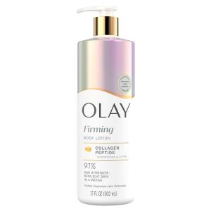 Olay Body Lotion for Women, Smoothing with Retinol Serum, Visibly Smoother Skin, 24hr Moisture & Hydration, Fast Absorbing Formula, Vitamin B3 Complex, For All Skin Types, 17 fl oz(Collagen)