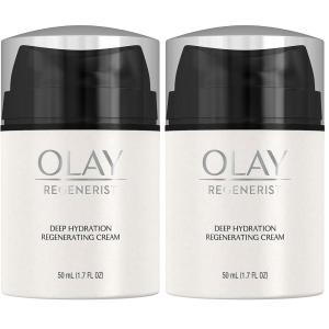Olay Regenerist Deep Hydration Regenerating Cream Moisturizer, 1.7 fl oz(1.7 Fl Oz (Pack of 2))