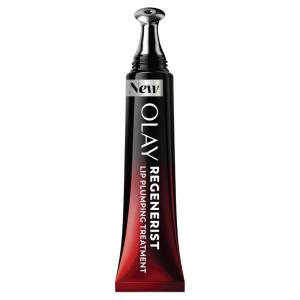Olay Regenerist Under Eye Cream Roller, Eye Wrinkle Cream, Crows Feet & Bags Treatment, Anti-Wrinkle, Anti-Aging Serum, Fragrance-Free, Hexa-Repair Peptide & Bakuchiol, 0.7oz(Lip Balm Treatment)