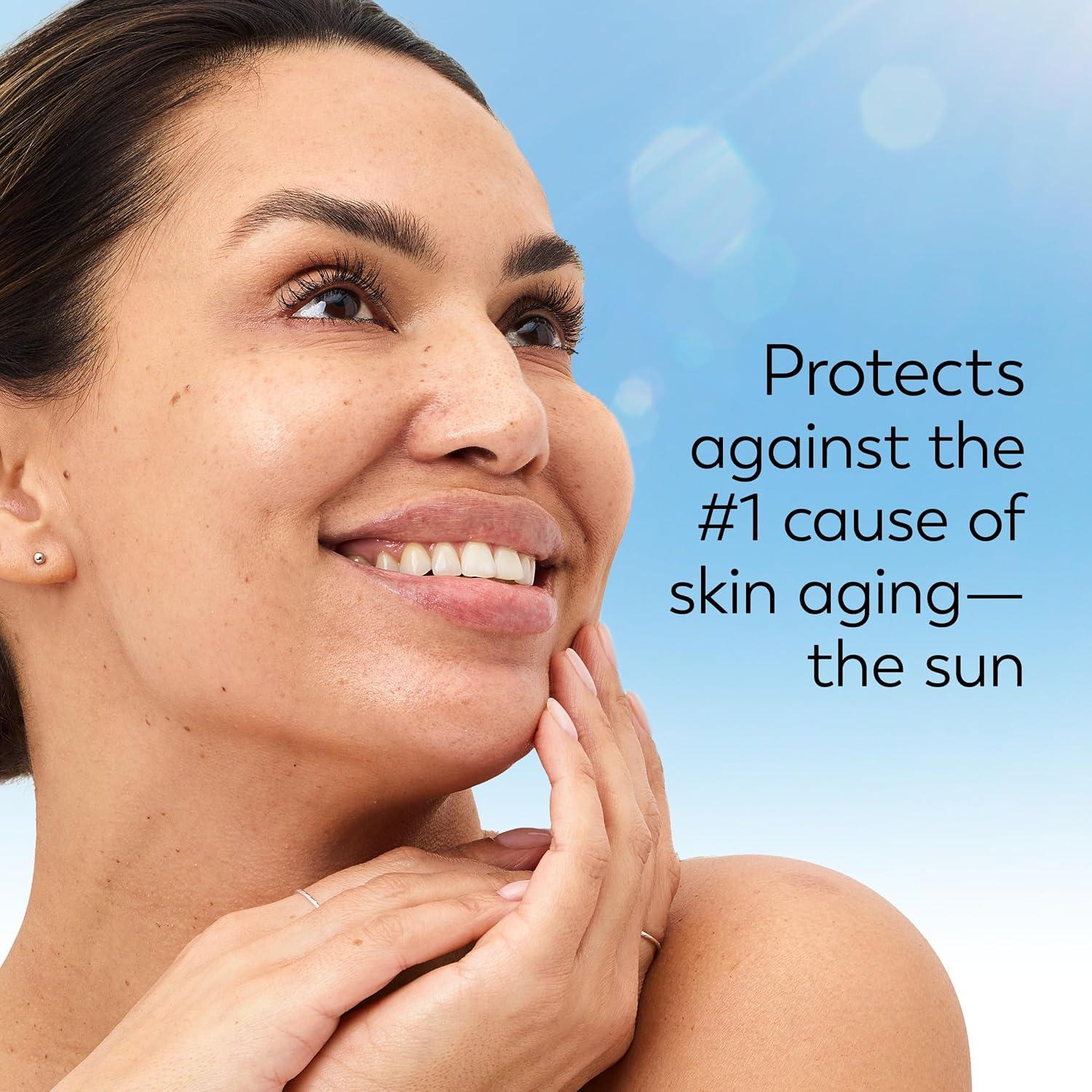imageOlay Complete Face Moisturizer with Sunscreen SPF 40 For Sensitive Skin Broad Spectrum Sun Protection FragrenceFree No White Cast on All Tones Nourishes Moisture Barrier Ceramides 6 Oz6 Fl Oz Pack of 1