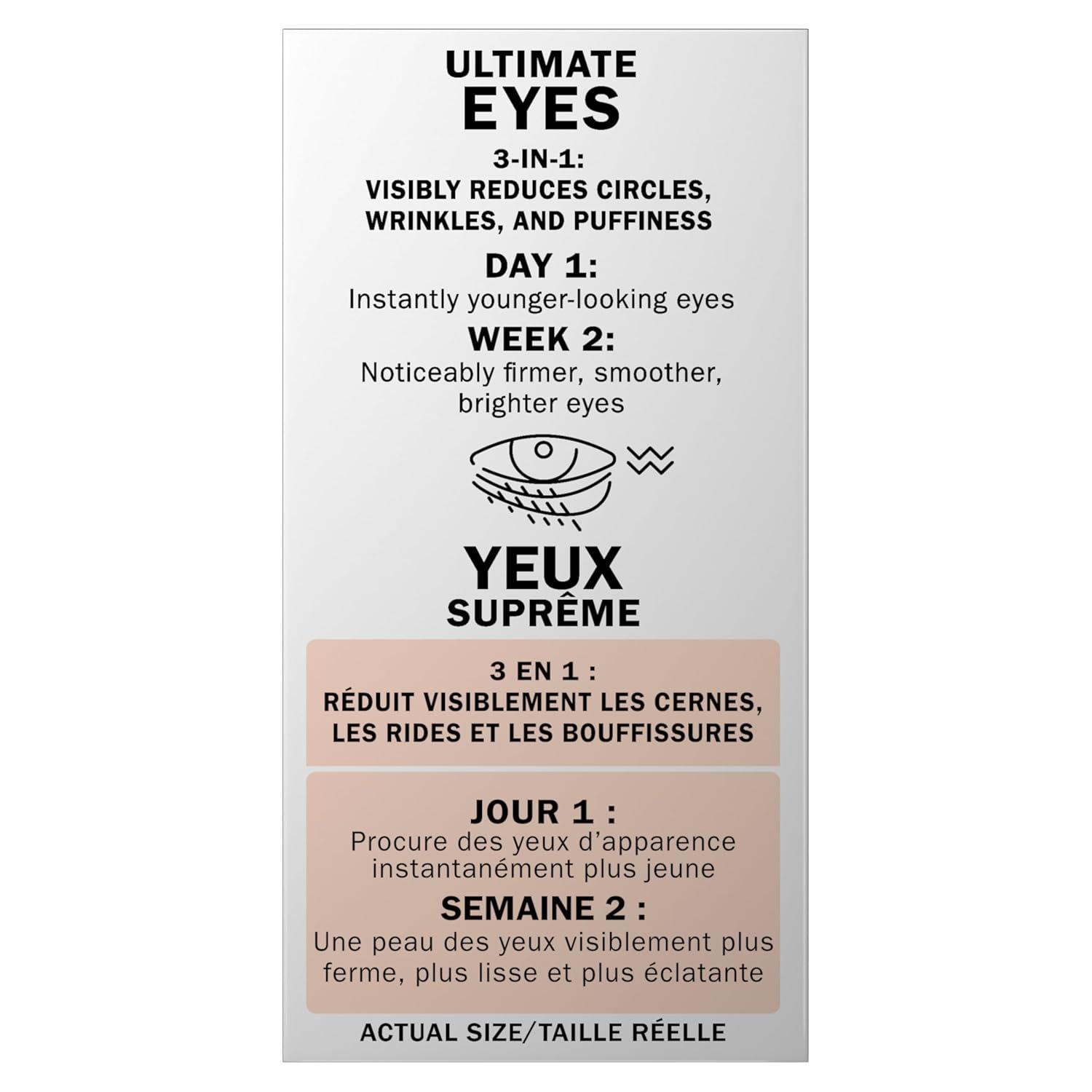 imageOlay Eyes Ultimate Eye Cream for Dark Circles Wrinkles and Puffiness 13 ml 04 fl oz04 Fl Oz Pack of 1
