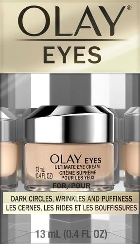 imageOlay Eyes Ultimate Eye Cream for Dark Circles Wrinkles and Puffiness 13 ml 04 fl oz04 Fl Oz Pack of 2