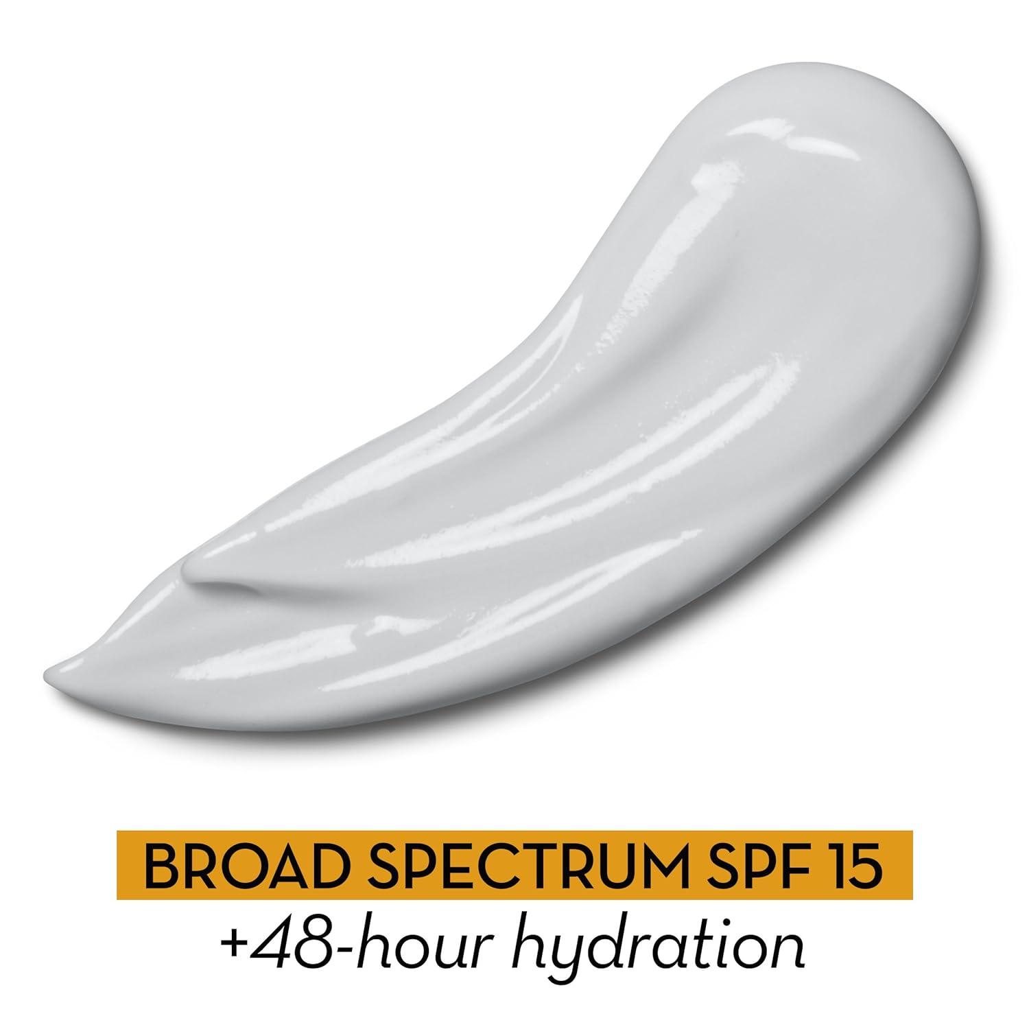 imageOlay Face Moisturizer Complete with Sunscreen SPF 15 Daily Facial Lotion for Normal Skin Lightweight Hydrating Broad Spectrum Sun Protection Vitamin C E and Niacinamide 6 Oz 2 Pack6 Fl Oz Pack of 3