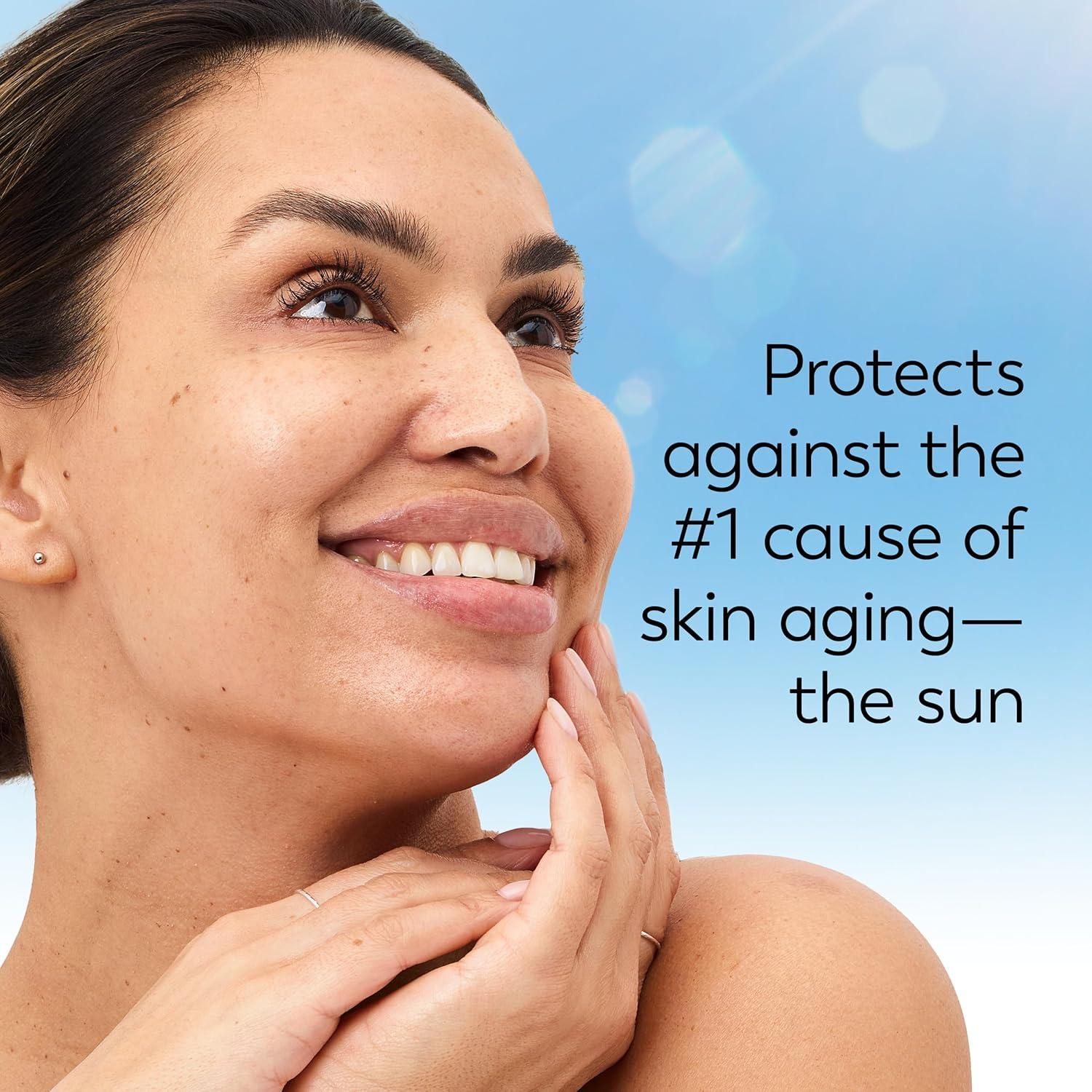 imageOlay Face Moisturizer Complete with Sunscreen SPF 15 Daily Facial Lotion for Normal Skin Lightweight Hydrating Broad Spectrum Sun Protection Vitamin C E and Niacinamide 6 Oz 2 Pack6 Fl Oz Pack of 2
