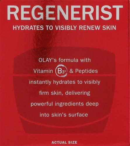 imageOlay Face Moisturizer Regenerist MicroSculpting Cream for Women FragranceFree AntiAging AntiWrinkle Firming Skin Care Triple Collagen Cream Peptide Hyaluronic Acid Niacinamide 17ozFragranceFree