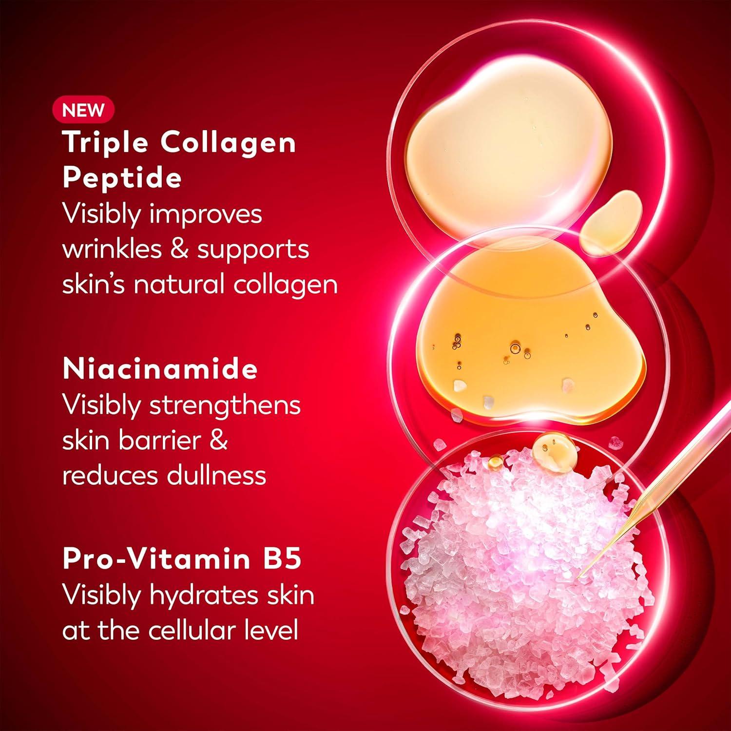 imageOlay Face Moisturizer Regenerist MicroSculpting Cream for Women FragranceFree AntiAging AntiWrinkle Firming Skin Care Triple Collagen Cream Peptide Hyaluronic Acid Niacinamide 17ozFragranceFree