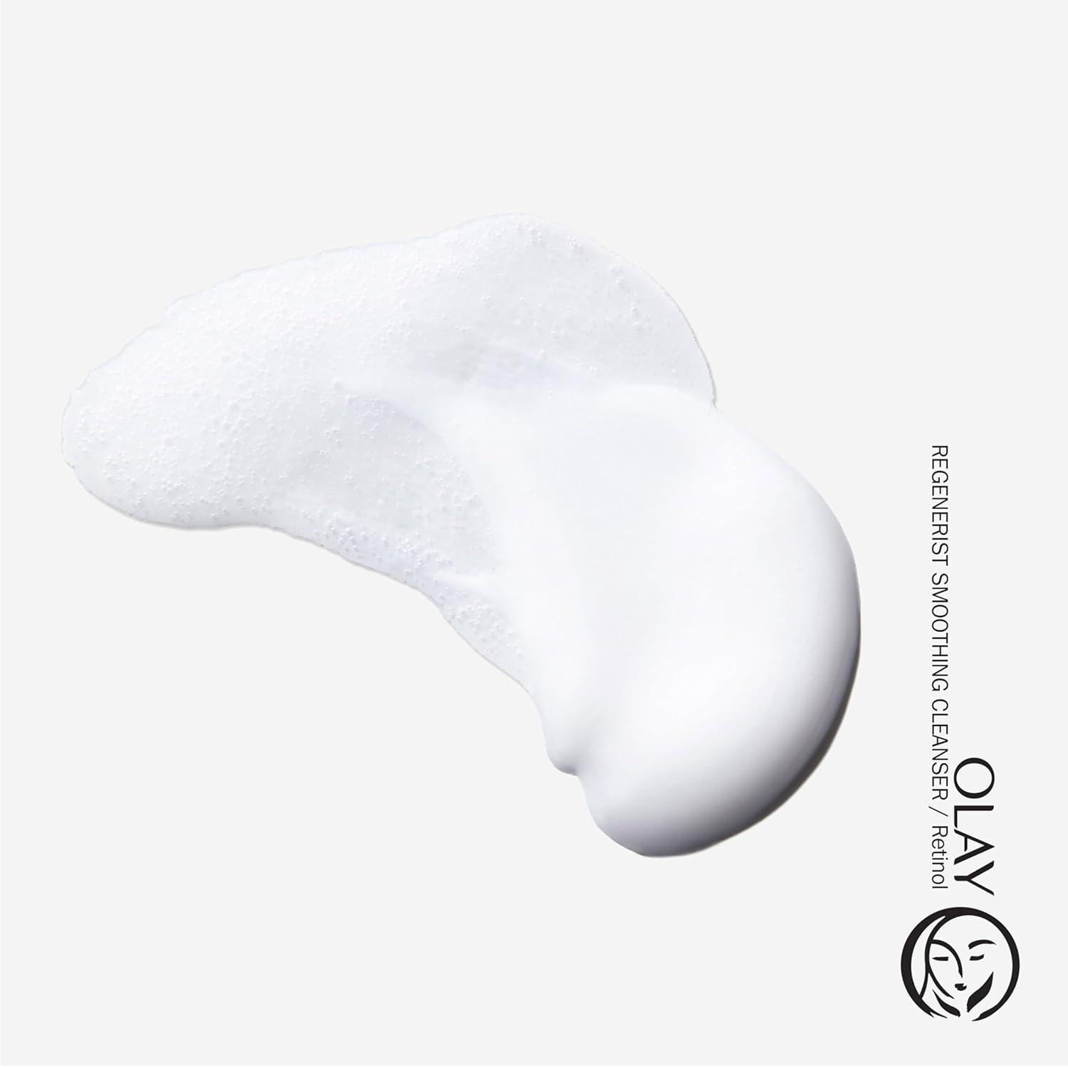 imageOlay Face Wash Daily Facial Cleanser with Retinol Peptides amp Glycerin Smoothing Noursihes Skin Surface Hydrates while Cleansing SulfateFree ParabenFree 16 Oz16 Fl Oz Pack of 1