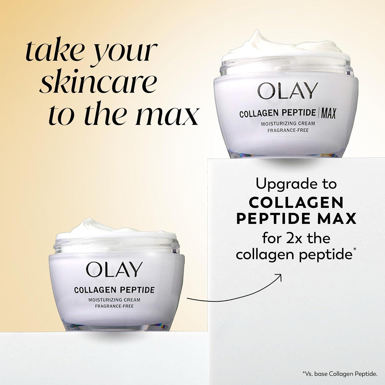 imageOlay Regenerist Radiance Collagen Peptide Face Moisturizer Firm amp Smooth Cream FragranceFree Hydrating Firming AntiAging amp AntiWrinkle 2 Oz17 Ounce Pack of 1