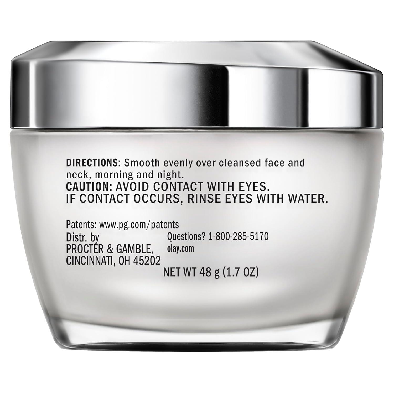 imageOlay Regenerist Radiance Collagen Peptide Face Moisturizer Firm amp Smooth Cream FragranceFree Hydrating Firming AntiAging amp AntiWrinkle 2 Oz17 Ounce Pack of 1