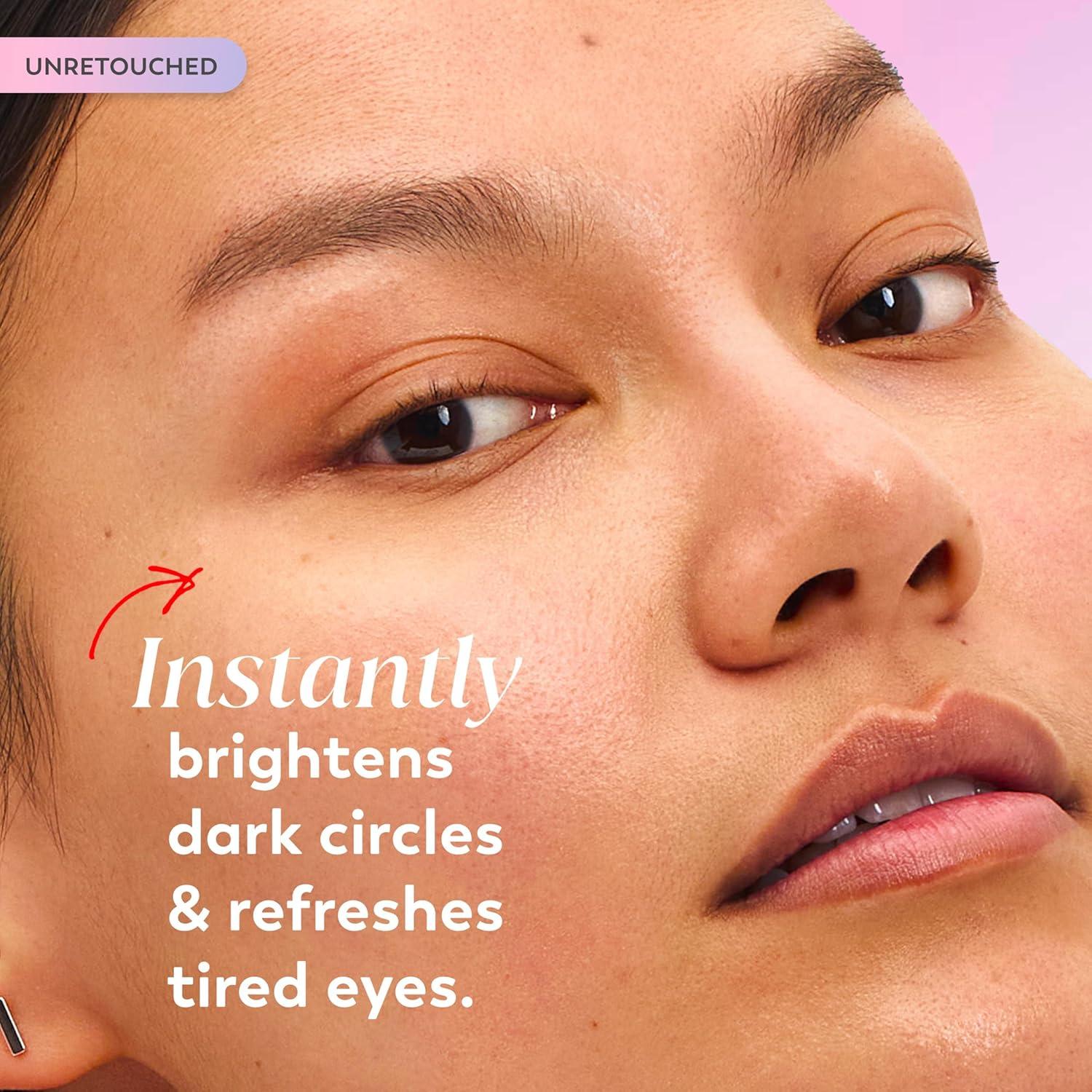 imageOlay Super Eye Serum Vitamin C Caffeine Niacinamide Amino Peptide Aloe Vera Brightens Dark Circles AntiWrinkle AntiAging Brightening Smooths Fine Lines Firming Hydrating 045 Oz