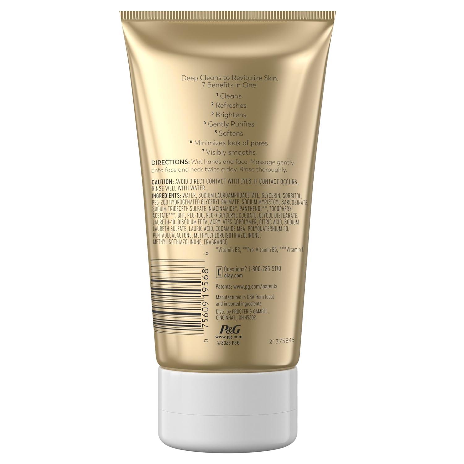 imageOlay Total Effects Revitalizing Foaming Facial Cleanser 50 fl oz pack of 3Foaming Cleanser