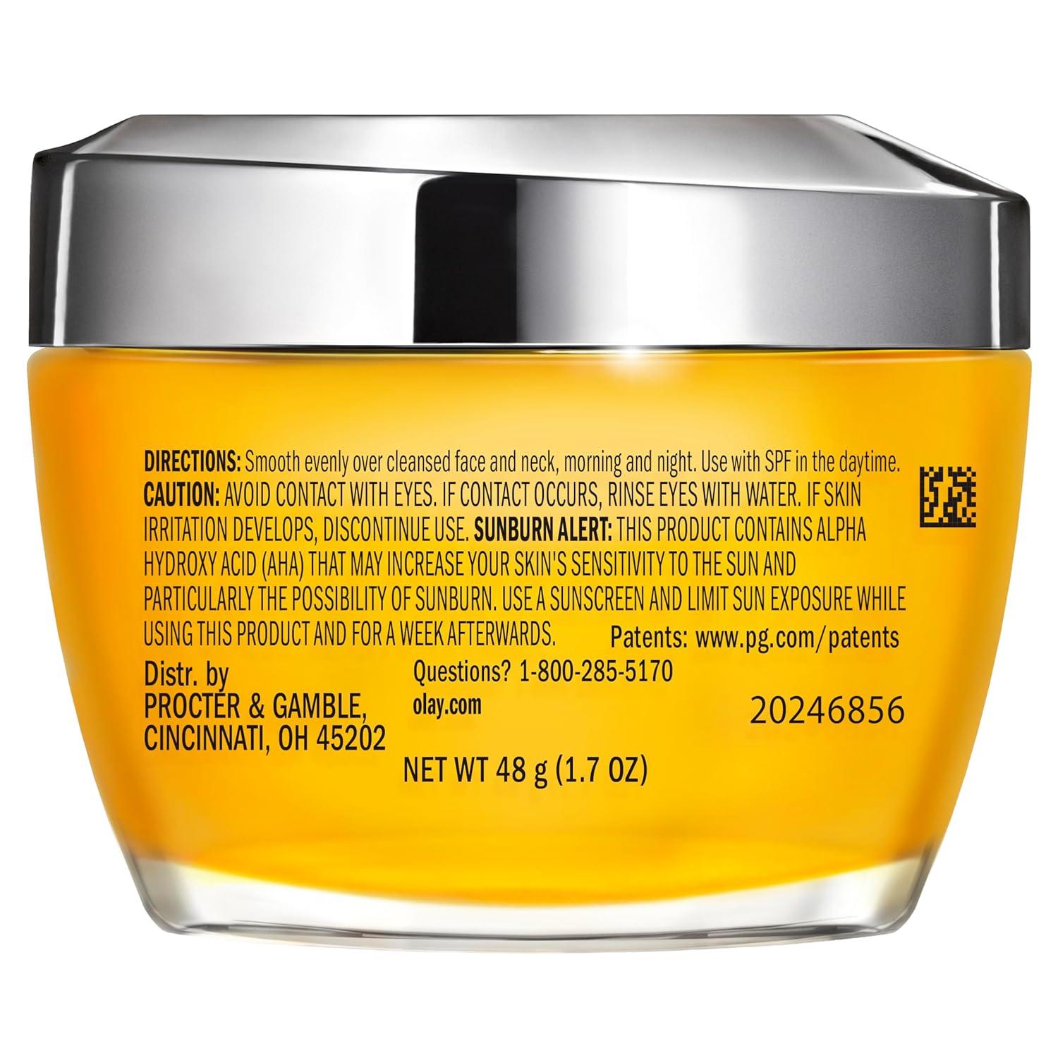 imageOlay Vitamin C MAX Face Moisturizer Brightening Cream for Women Hydrating Evens Tone Dark Spot amp Hyperpigmentation Reduction Glowing Skin Care Niaciniamide Peptides 17 Oz17 Ounce Pack of 1