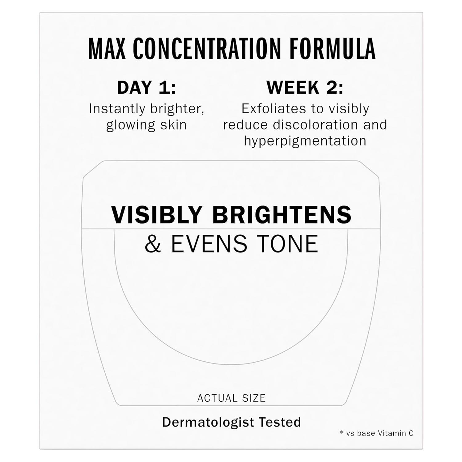 imageOlay Vitamin C MAX Face Moisturizer Brightening Cream for Women Hydrating Evens Tone Dark Spot amp Hyperpigmentation Reduction Glowing Skin Care Niaciniamide Peptides 17 Oz17 Ounce Pack of 1