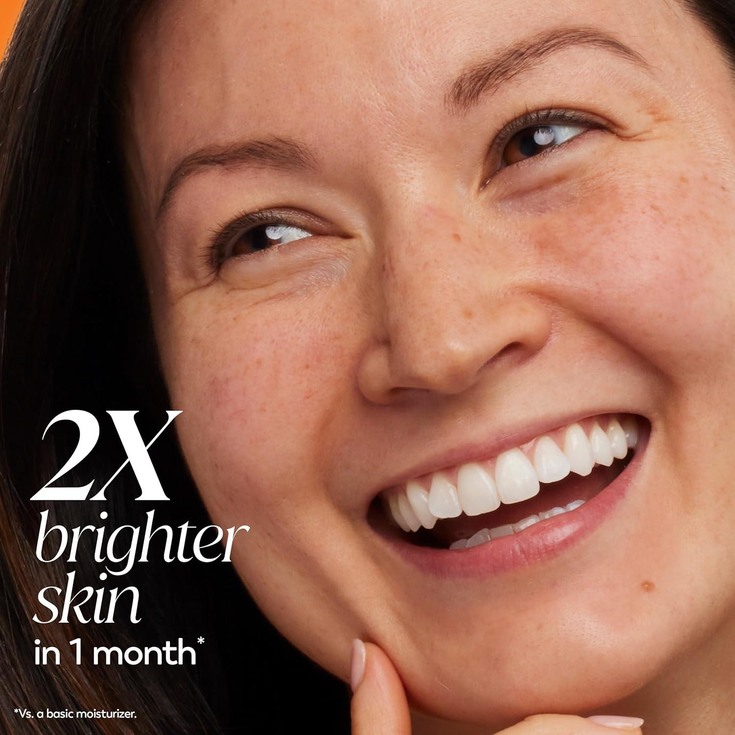 imageOlay Vitamin C MAX Face Moisturizer Brightening Cream for Women Hydrating Evens Tone Dark Spot amp Hyperpigmentation Reduction Glowing Skin Care Niaciniamide Peptides 17 Oz17 Ounce Pack of 1