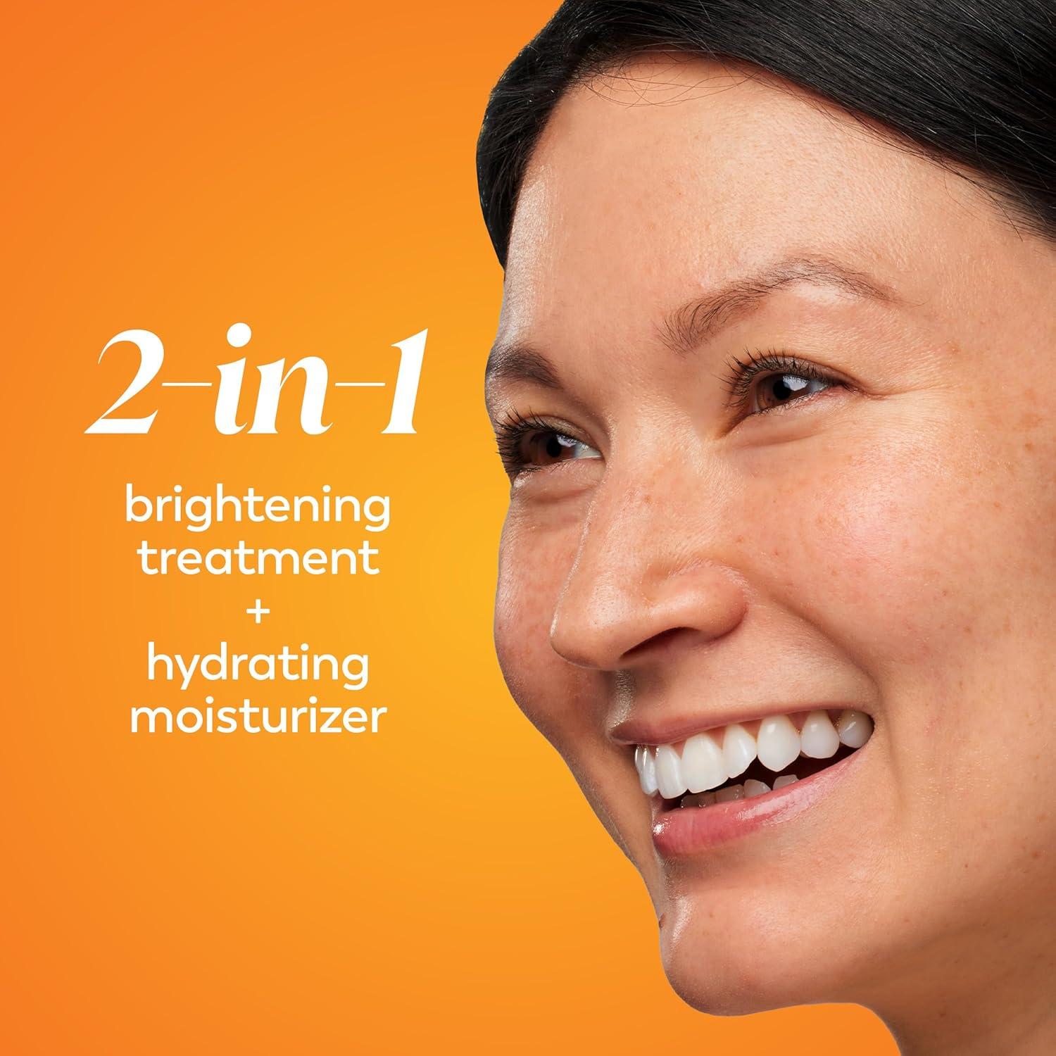 imageOlay Vitamin C MAX Face Moisturizer Brightening Cream for Women Hydrating Evens Tone Dark Spot amp Hyperpigmentation Reduction Glowing Skin Care Niaciniamide Peptides 17 Oz17 Ounce Pack of 1