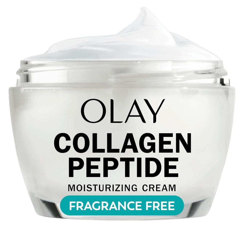 imageOlay Regenerist Radiance Collagen Peptide Face Moisturizer Firm amp Smooth Cream FragranceFree Hydrating Firming AntiAging amp AntiWrinkle 2 Oz17 Ounce Pack of 1