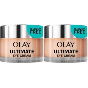 Olay Eyes Ultimate Eye Cream for Dark Circles, Wrinkles and Puffiness, 13 ml (0.4 fl. oz.)(0.4 Fl Oz (Pack of 2))